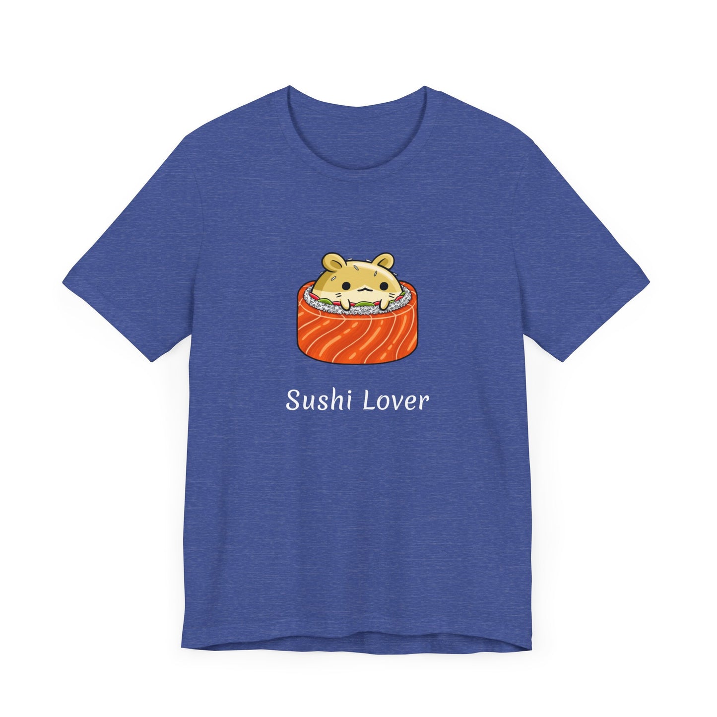 Sushi Lover T-shirt | Cute | Funny | Foodie | Animals | Unisex | Asian Gifts |