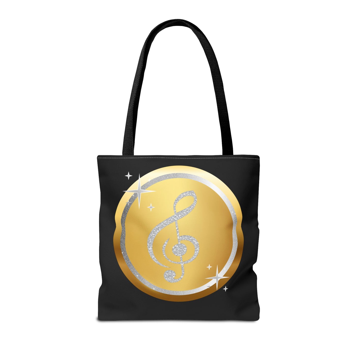 Treble Clef Tote Bag | Carryall | Music Note | Musician Gift | Musical Theme |