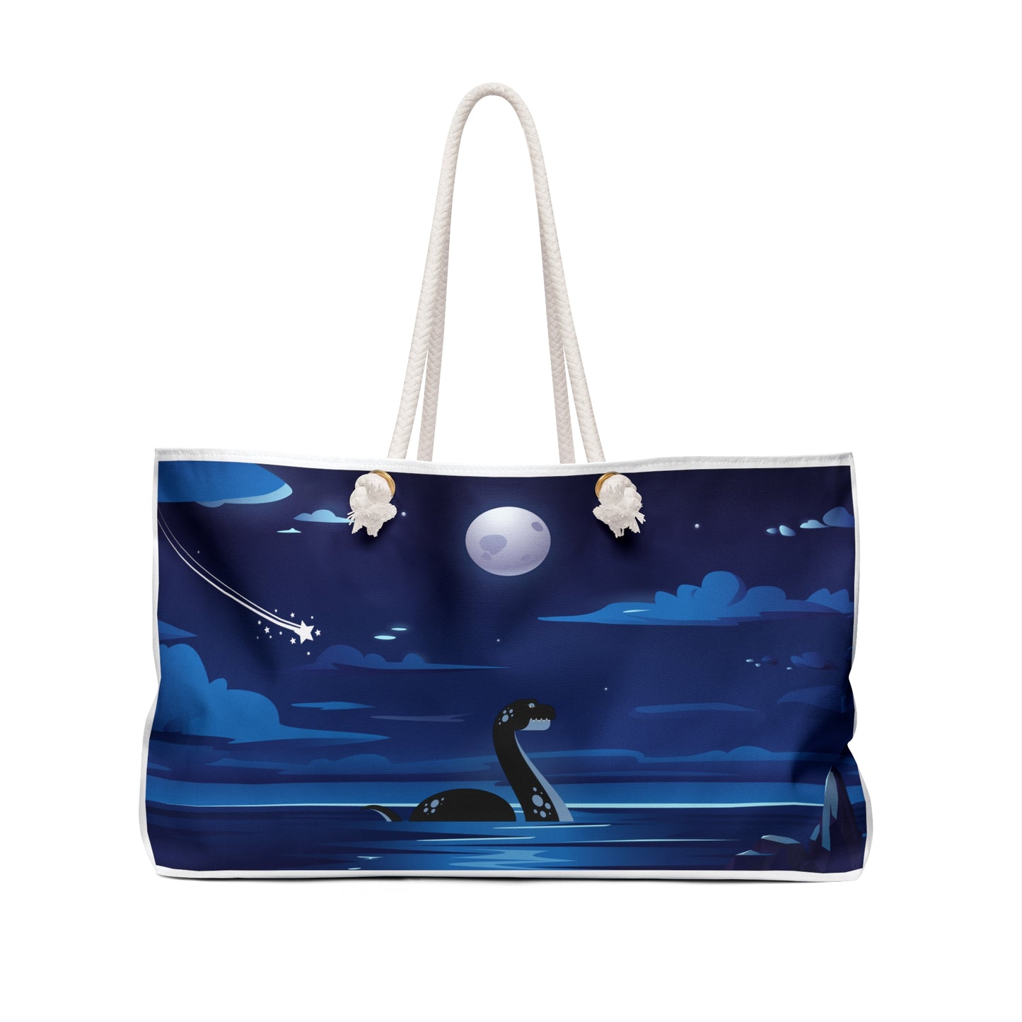 Loch Ness Monster Weekender Tote Bag | Beach Bag | Tote Bag | Shopping Bag | Nessie | Scotland |