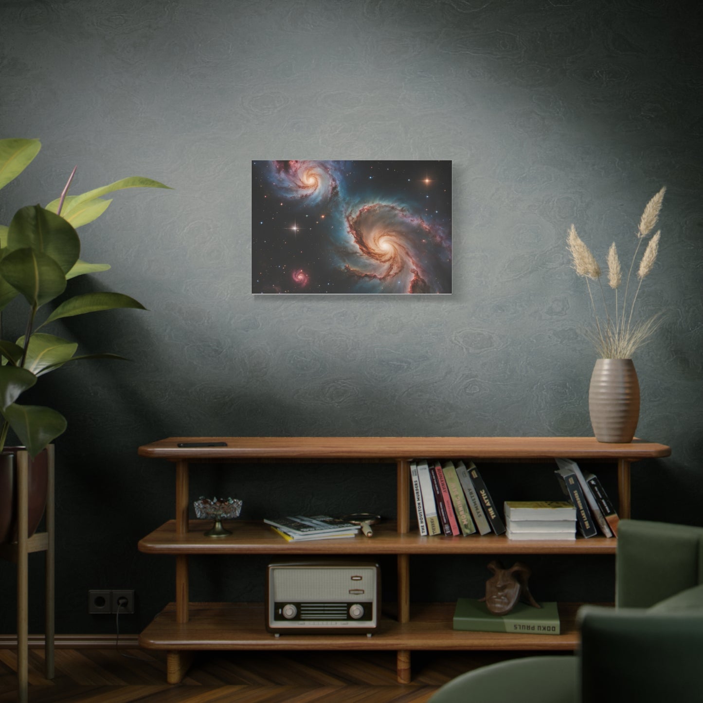 Celestial Print Wall Art | Matte Canvas, Stretched, 1.25" | Outer Space | Night Sky | Starry Night | Sci-fi |