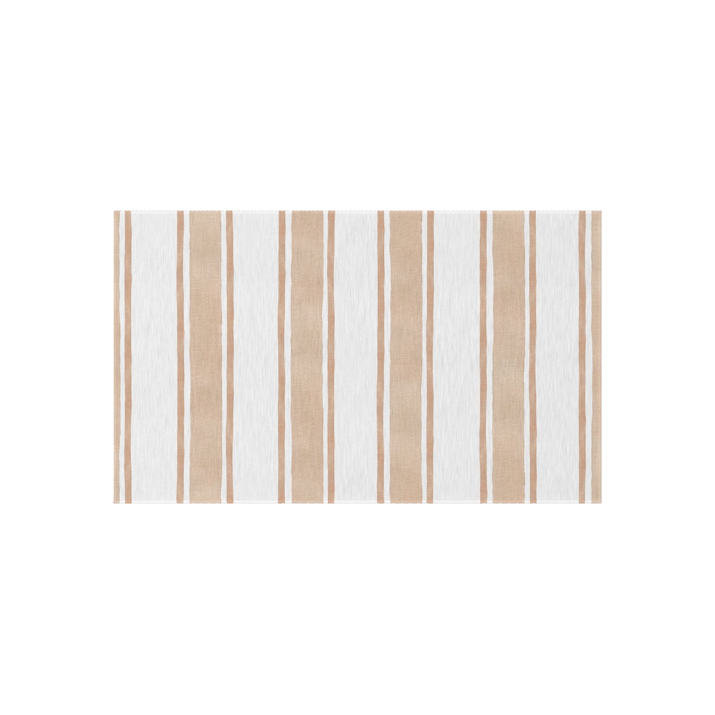 Striped Chenille Outdoor Rug with No-Skid Backing Cozy Outdoor Carpet Patio Decor Gazebo Rug Pool Area Decor Outdoor Kitchen Carpet