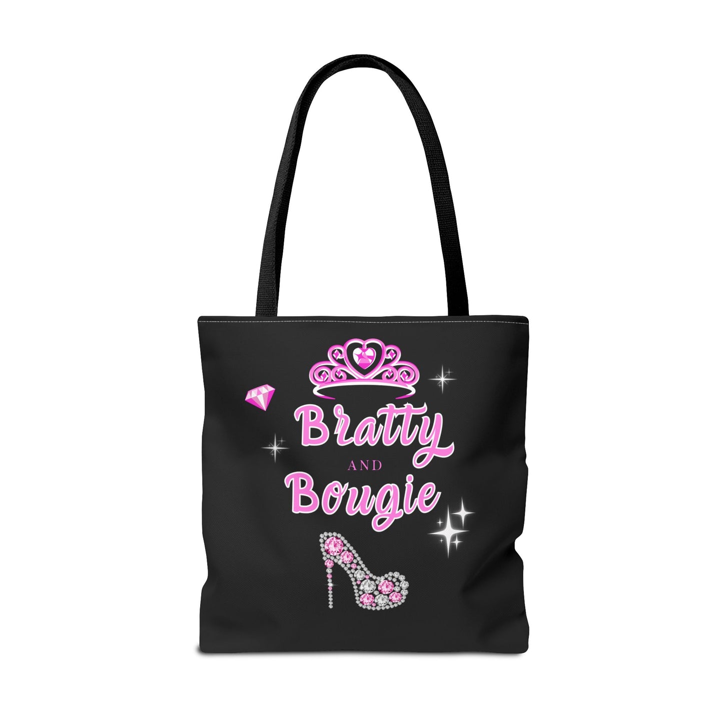 Bratty & Bougie Tote Bag | Carryall | Brat | Empowerment | Women |