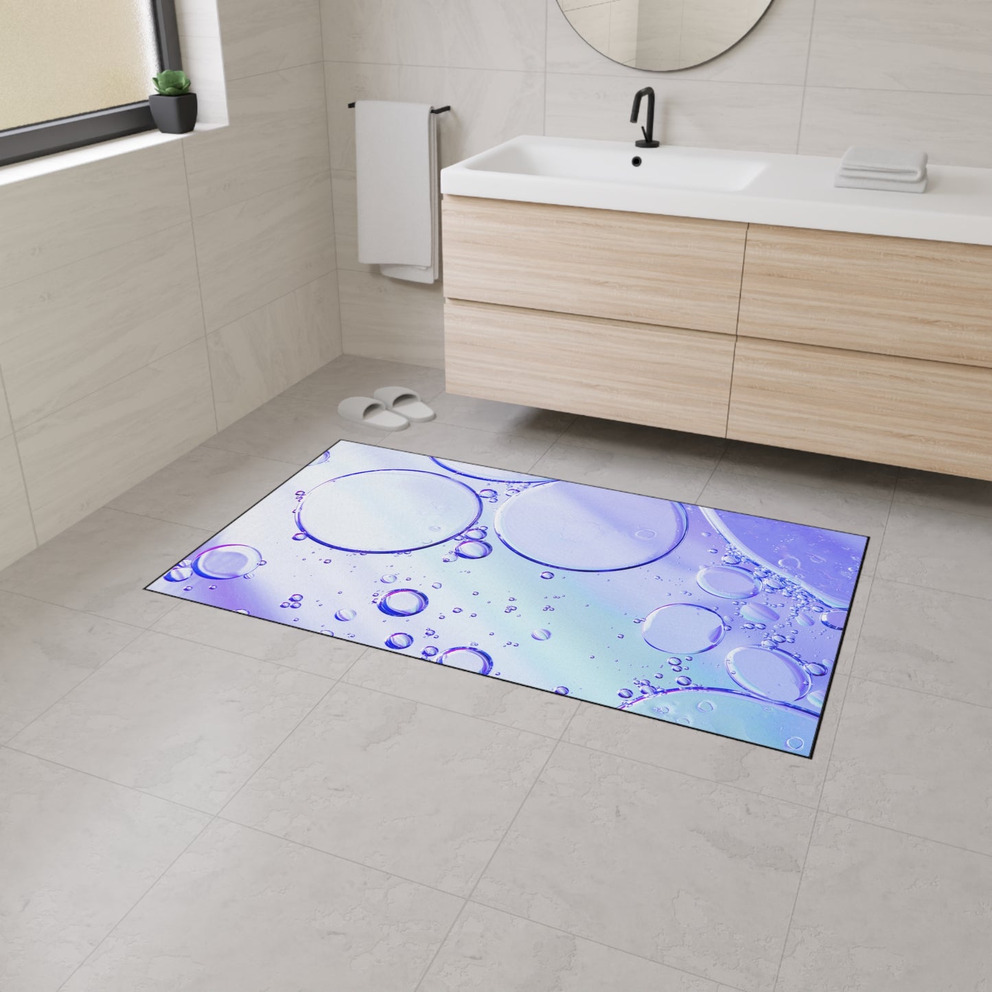 Decorative Heavy Duty Non-Slip Floor Mat Stylish Design Perfect for Entryway Kitchen Décor Garage Rug Coffee Bar Bathroom Floor Door Mat