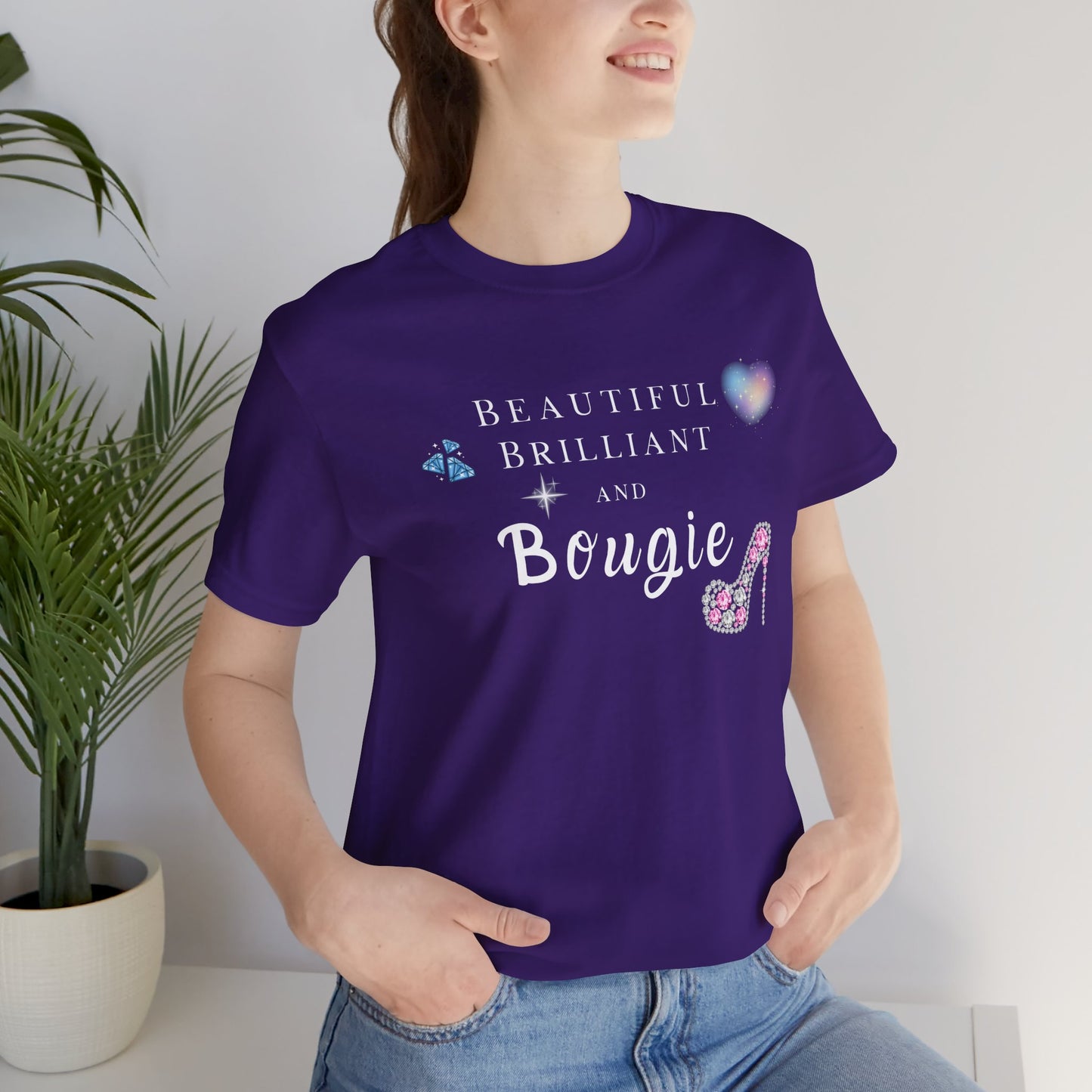 Bougie Influencer T-Shirt Feminist Validation Motivation Gift Beautiful Brilliant Empowered Woman