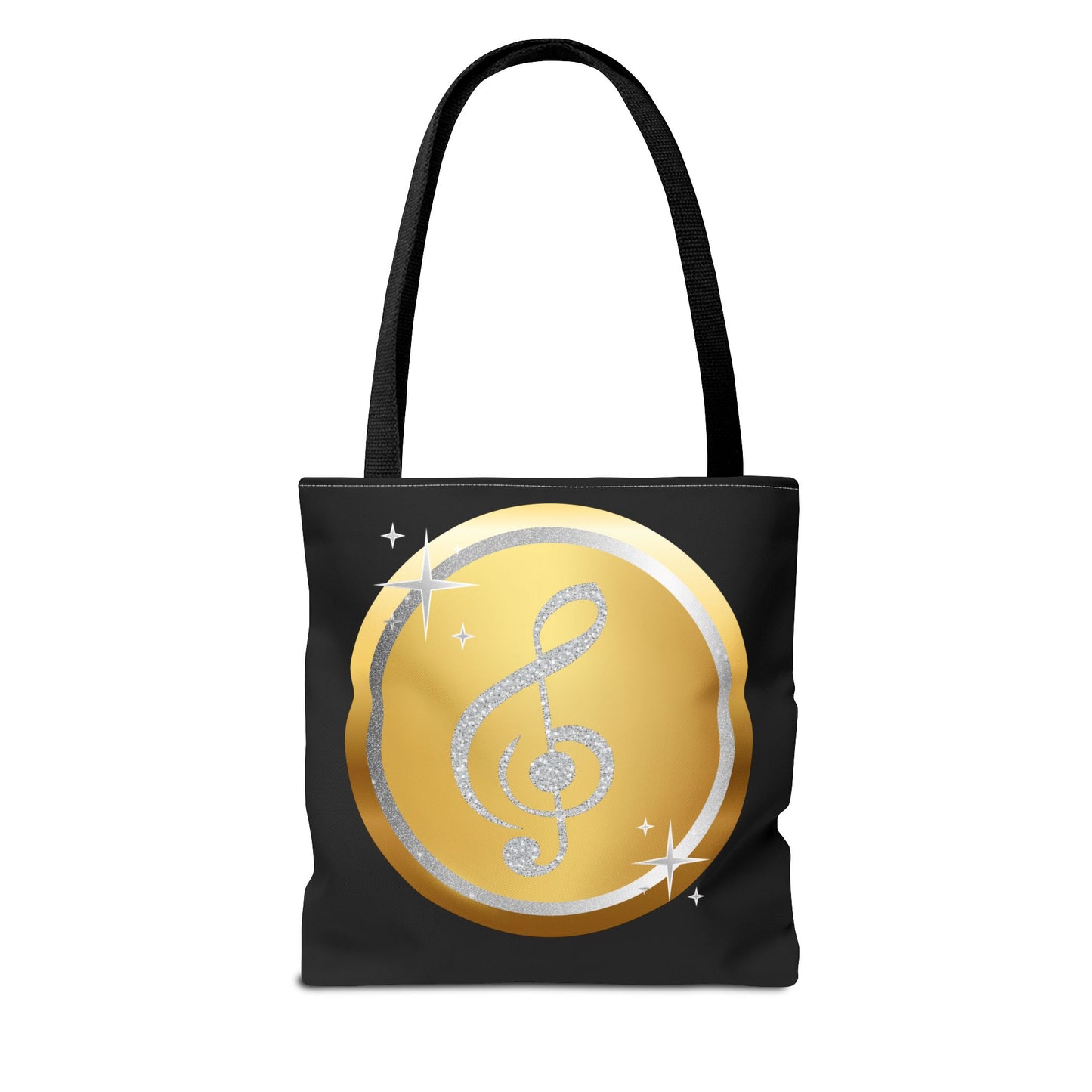 Treble Clef Tote Bag | Carryall | Music Note | Musician Gift | Musical Theme |