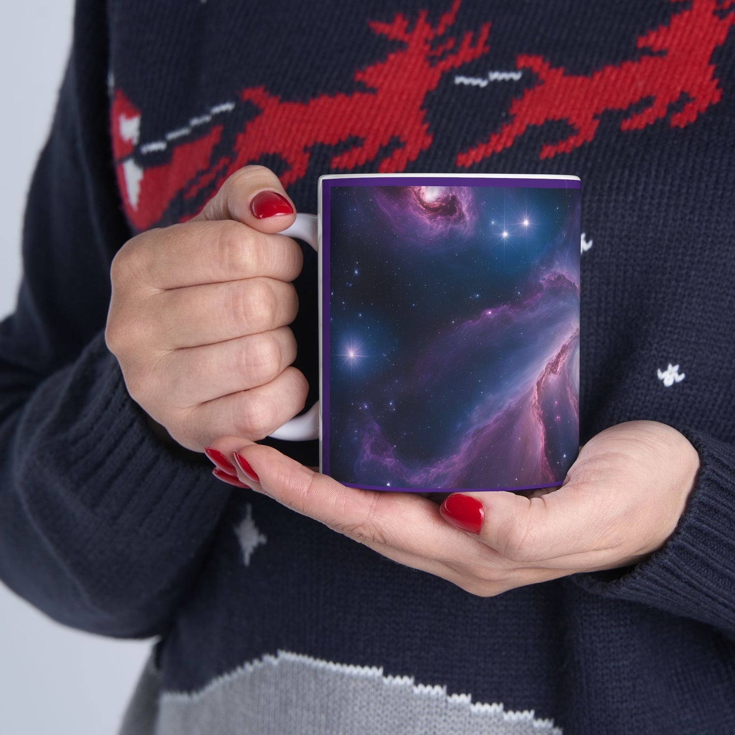 Celestial Cosmic Deep Space Design Coffee Tea Mug Outerspace Galaxy Astronomy Gift Mug