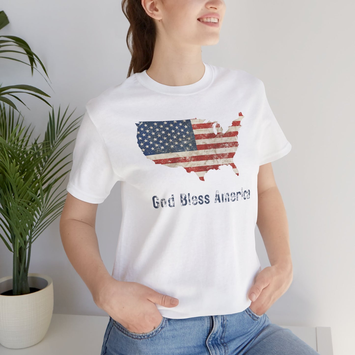 God Bless America T-Shirt | Unisex | Patriotic | Americana | 4th of July |