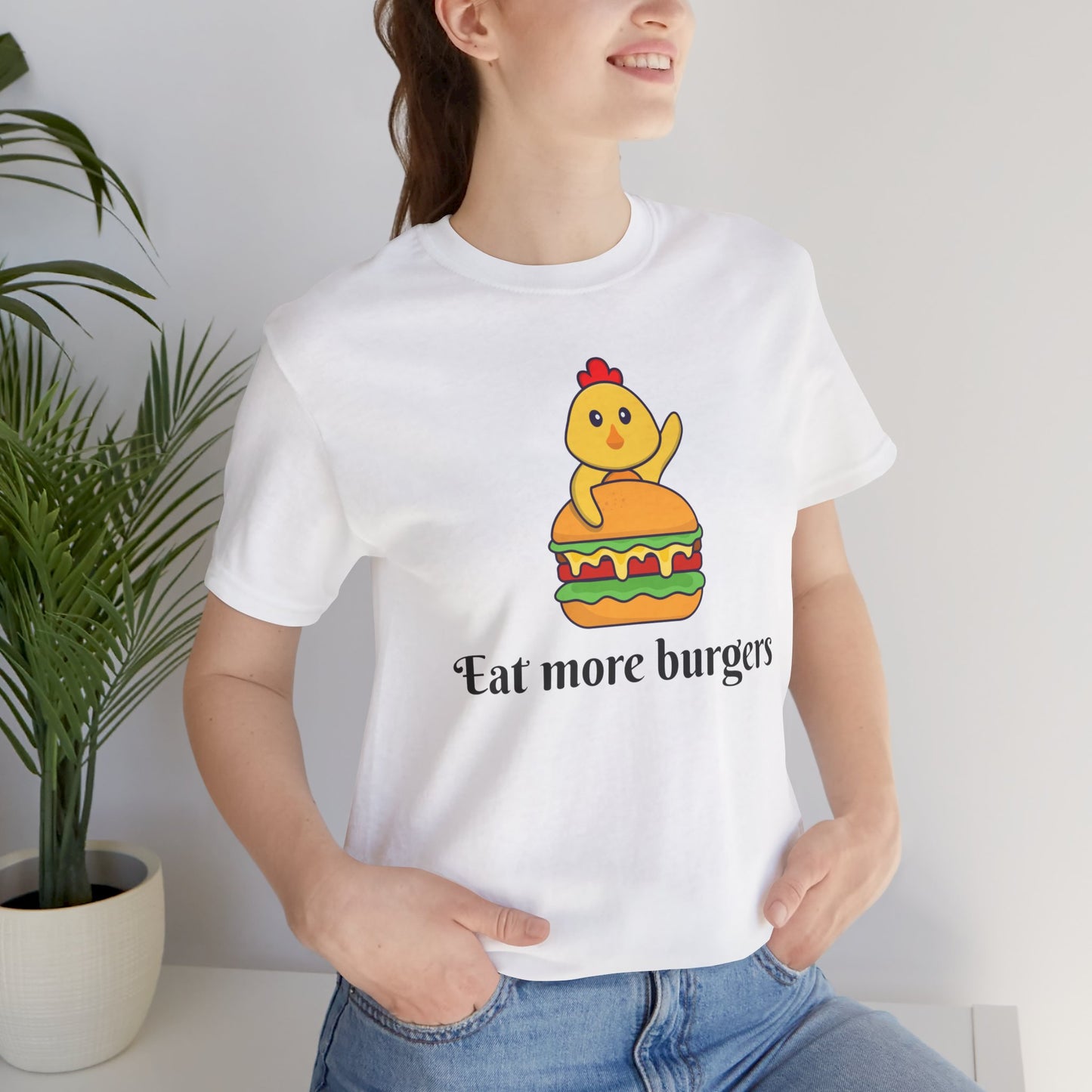 Eat More Burgers T-Shirt | Culinary | Burger Lover | Unisex | Foodie