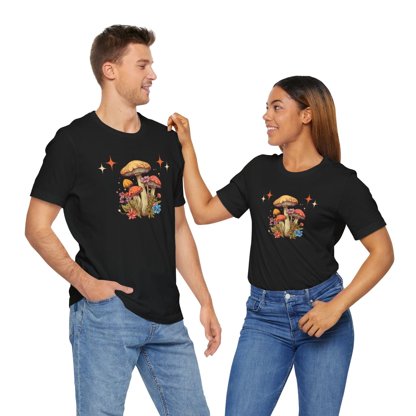 Mushroom T-shirt | Unisex | Funny | Culinary | Foodie | Food Lover | Chef | Cuisine | Vegan | Vegetarian |