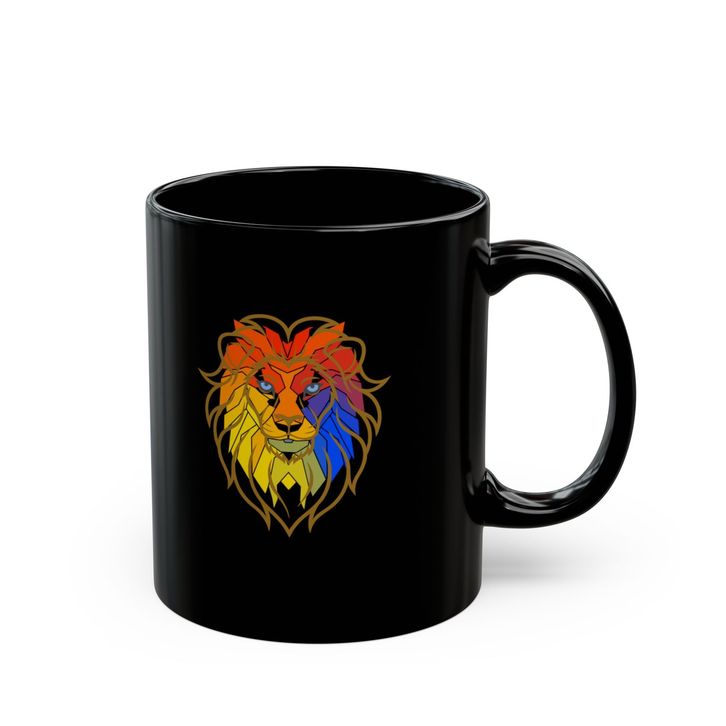 Lion Face Mug | Animal Lover | Coffee Mug | Tea | Africa | India | Gift |