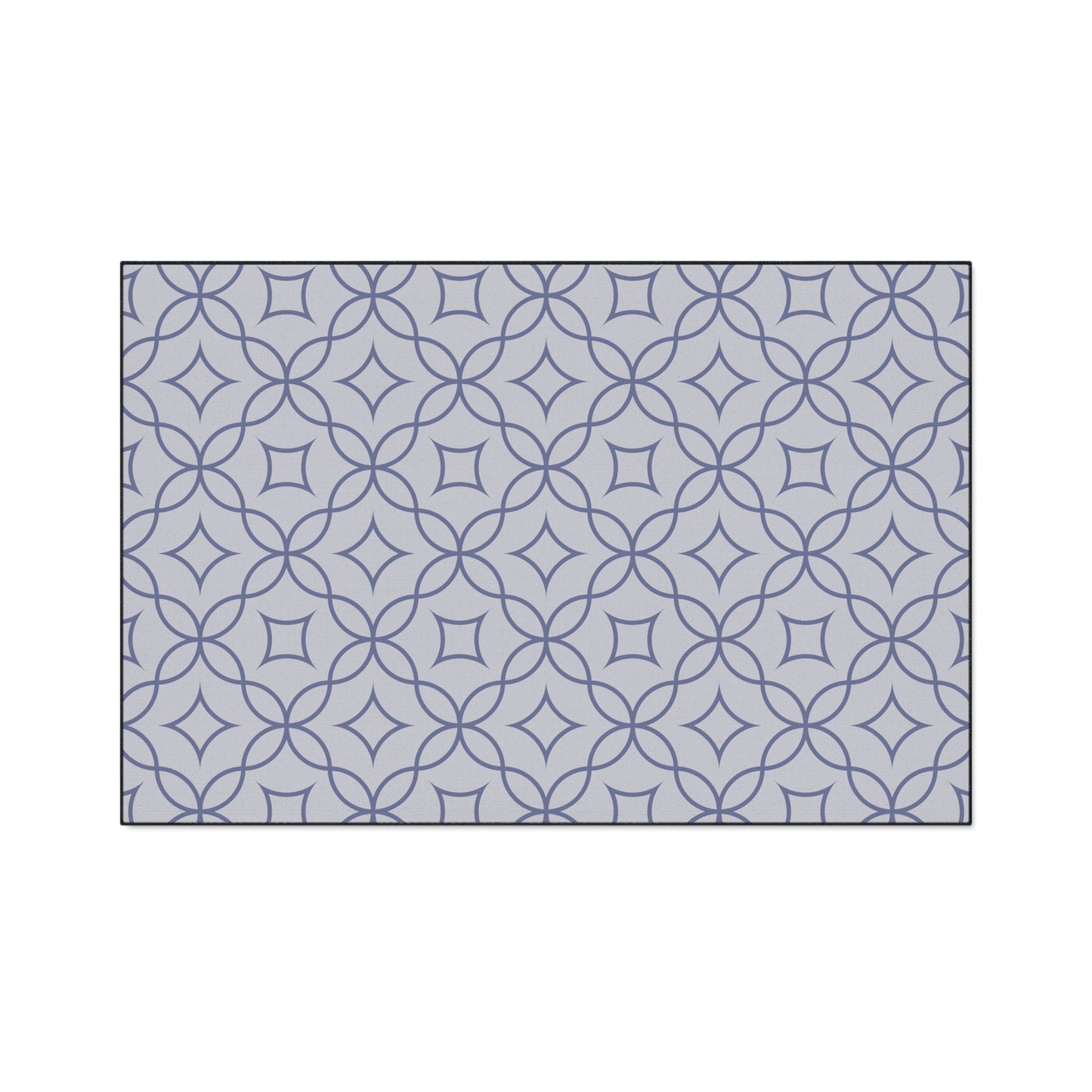 Decorative Heavy Duty Non-Slip Floor Mat Stylish Design Perfect for Entryway Kitchen Décor Grey Geometric Floral Design Rug Bathroom Mat