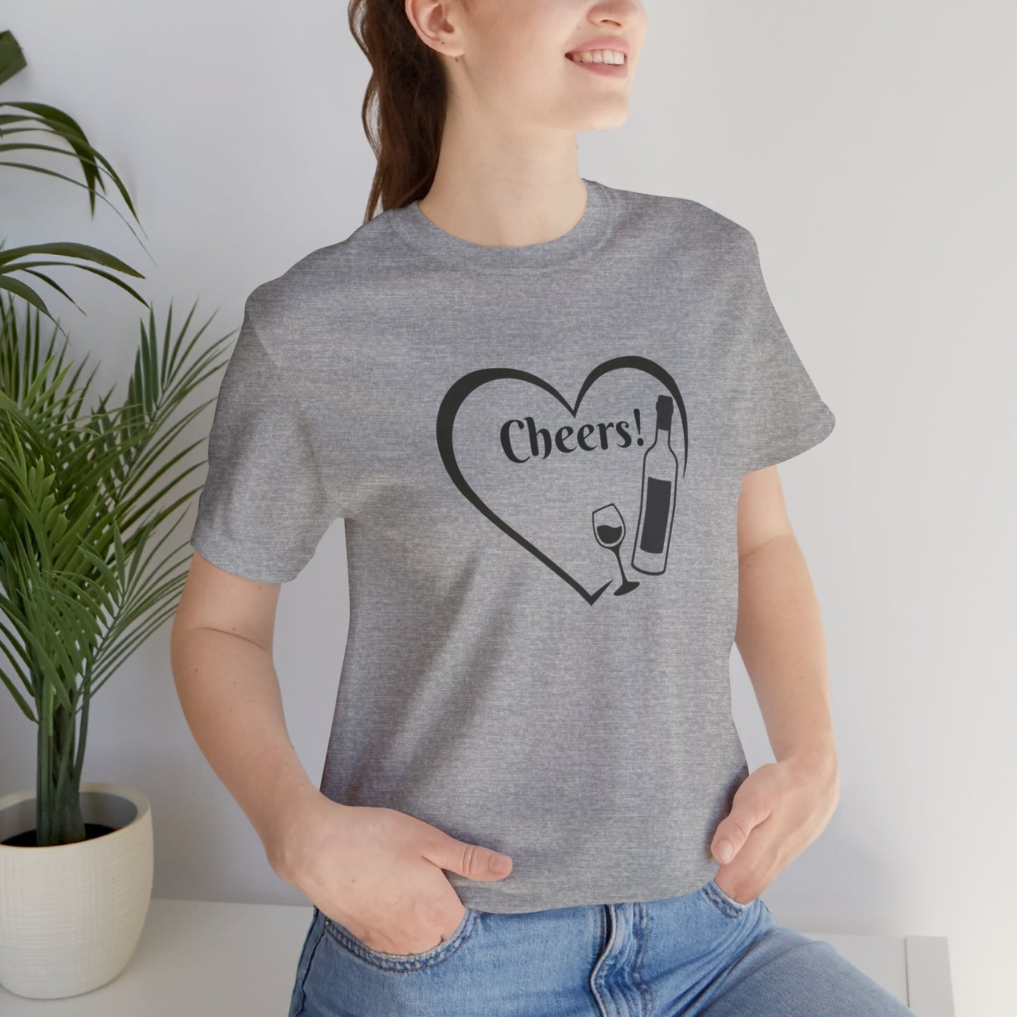 Cheers T-Shirt | Wine Lover | Foodie | Culinary | Unisex