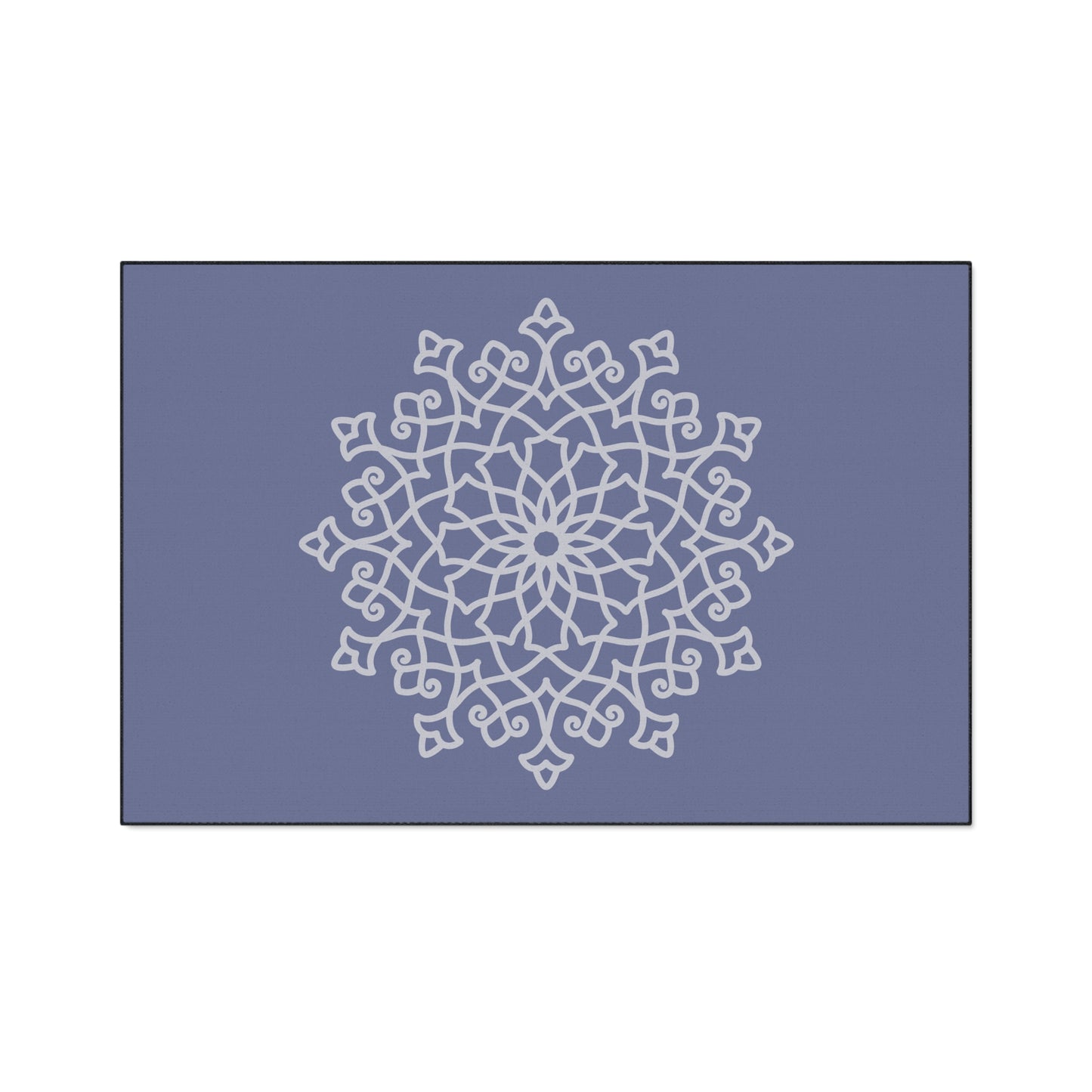 Decorative Heavy Duty Non-Slip Floor Mat Stylish Design Perfect for Entryway Kitchen Décor Grey Floral Geometric Design Rug Bathroom Mat