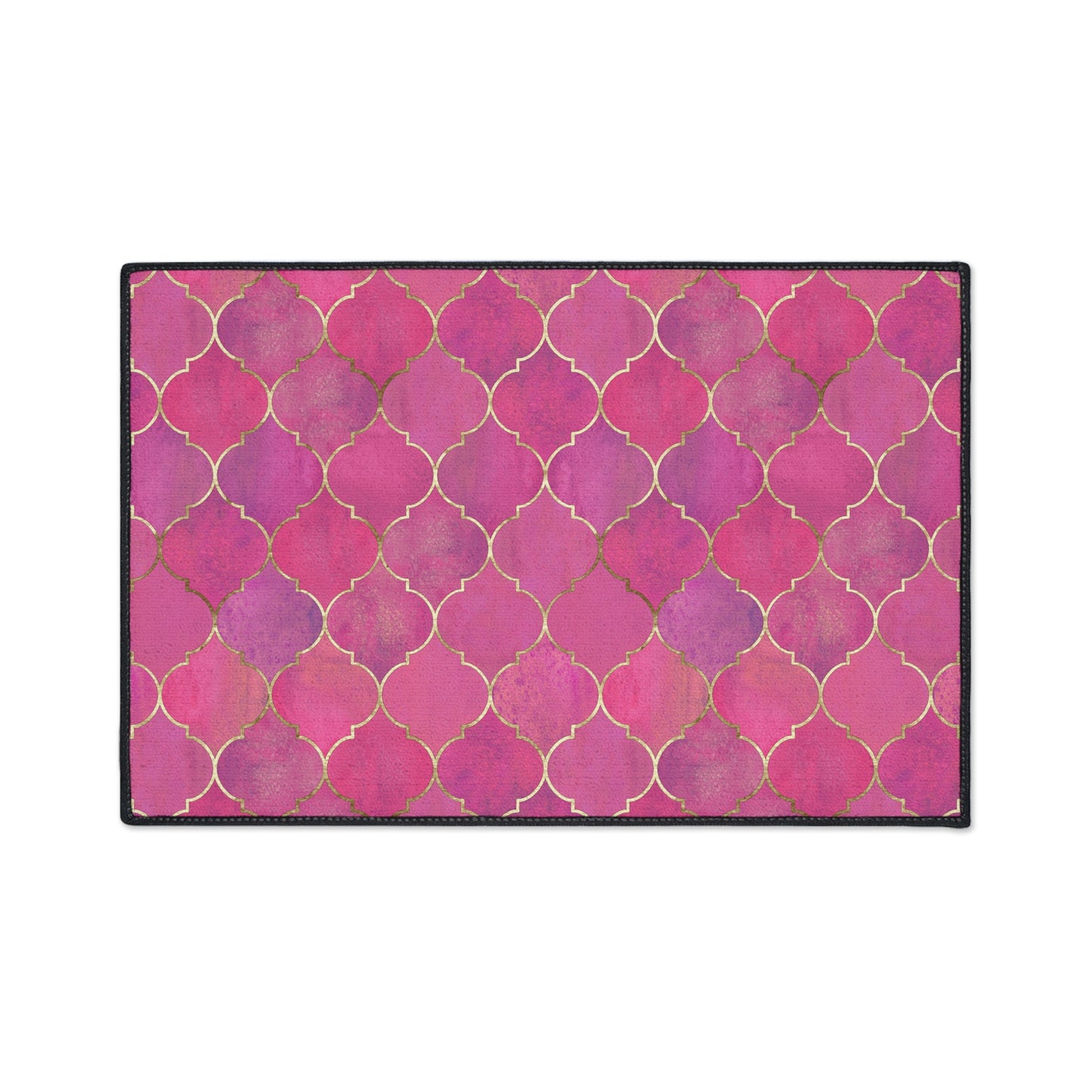 Decorative Heavy Duty Non-Slip Floor Mat Stylish Design Perfect for Entryway Kitchen Décor Garage Rug Coffee Bar Bathroom Floor Door Mat