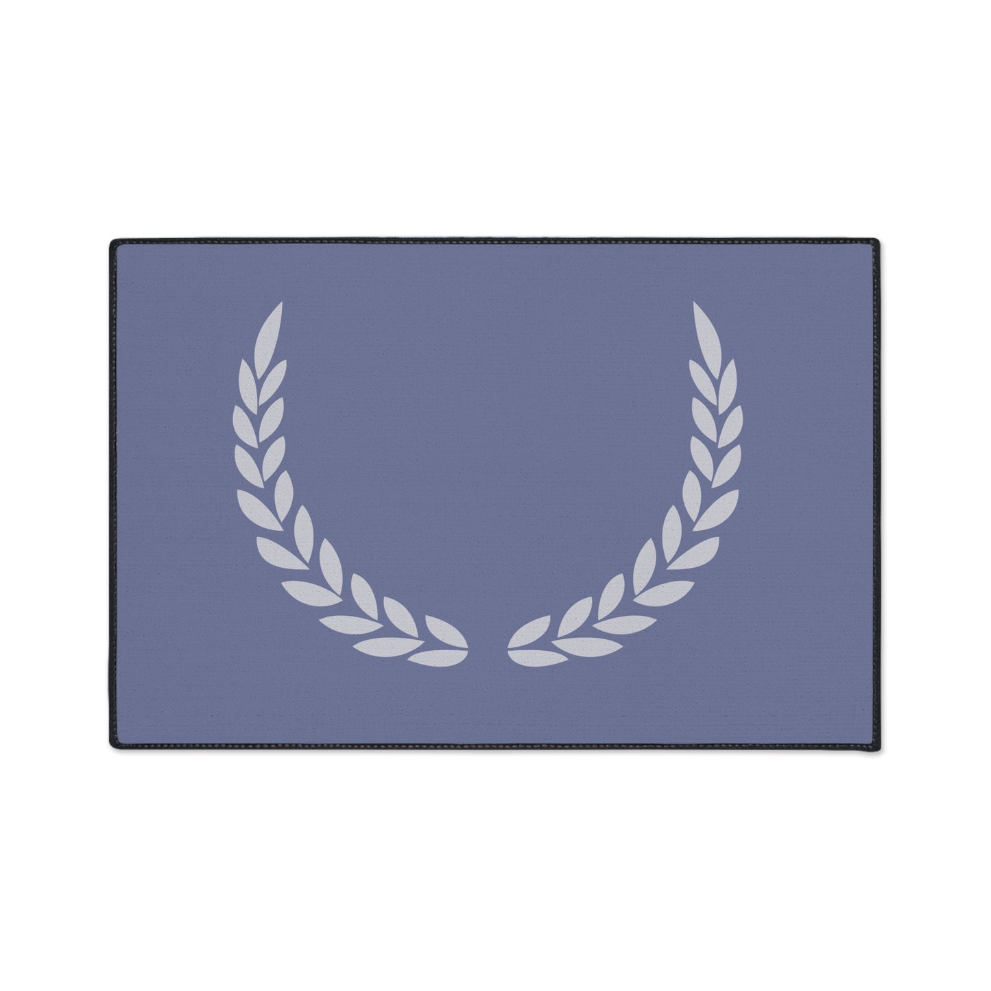 Decorative Heavy Duty Non-Slip Floor Mat Stylish Design Perfect for Entryway Kitchen Décor Grey Leaf Floral Design Rug Bathroom Mat