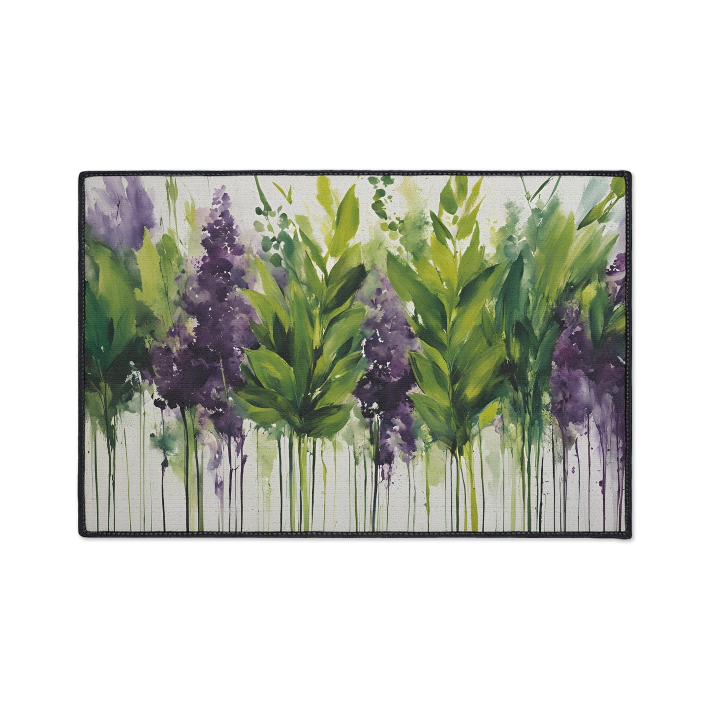 Decorative Heavy Duty Non-Slip Floor Mat Stylish Design Perfect for Entryway Kitchen Décor Garage Rug Coffee Bar Bathroom Floor Door Mat