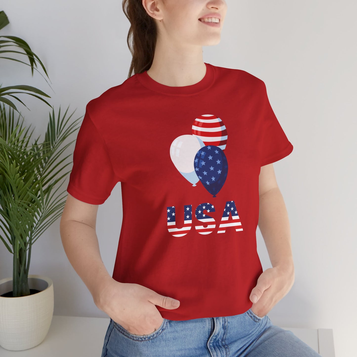 USA Ballons T-Shirt | Unisex | Patriotic | Americana | 4th of July |