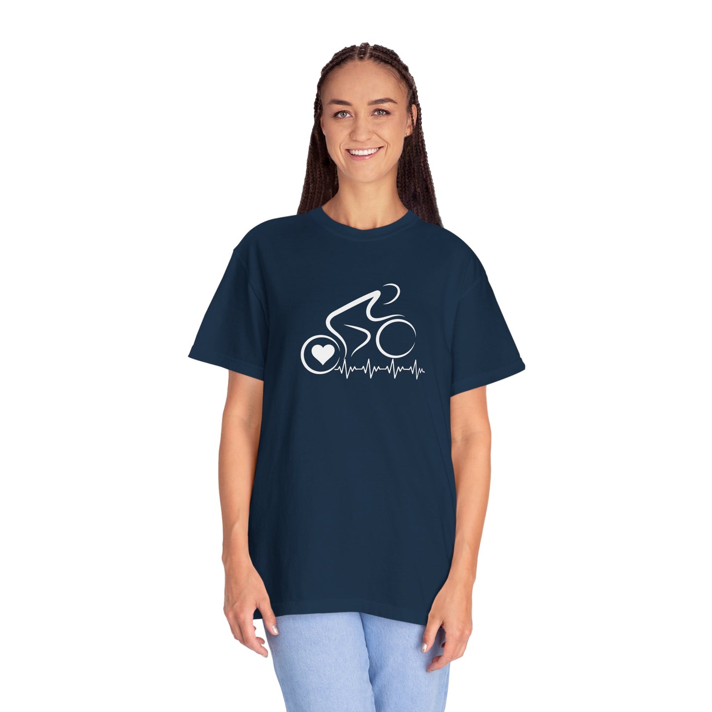 Bicycle Cycling Biking Shirt Funny Shirt Cycling Gift Cyclist Shirt Bicycle Lover Gift Unisex Comfort Colors Relaxed Fit Garment-Dyed Tee