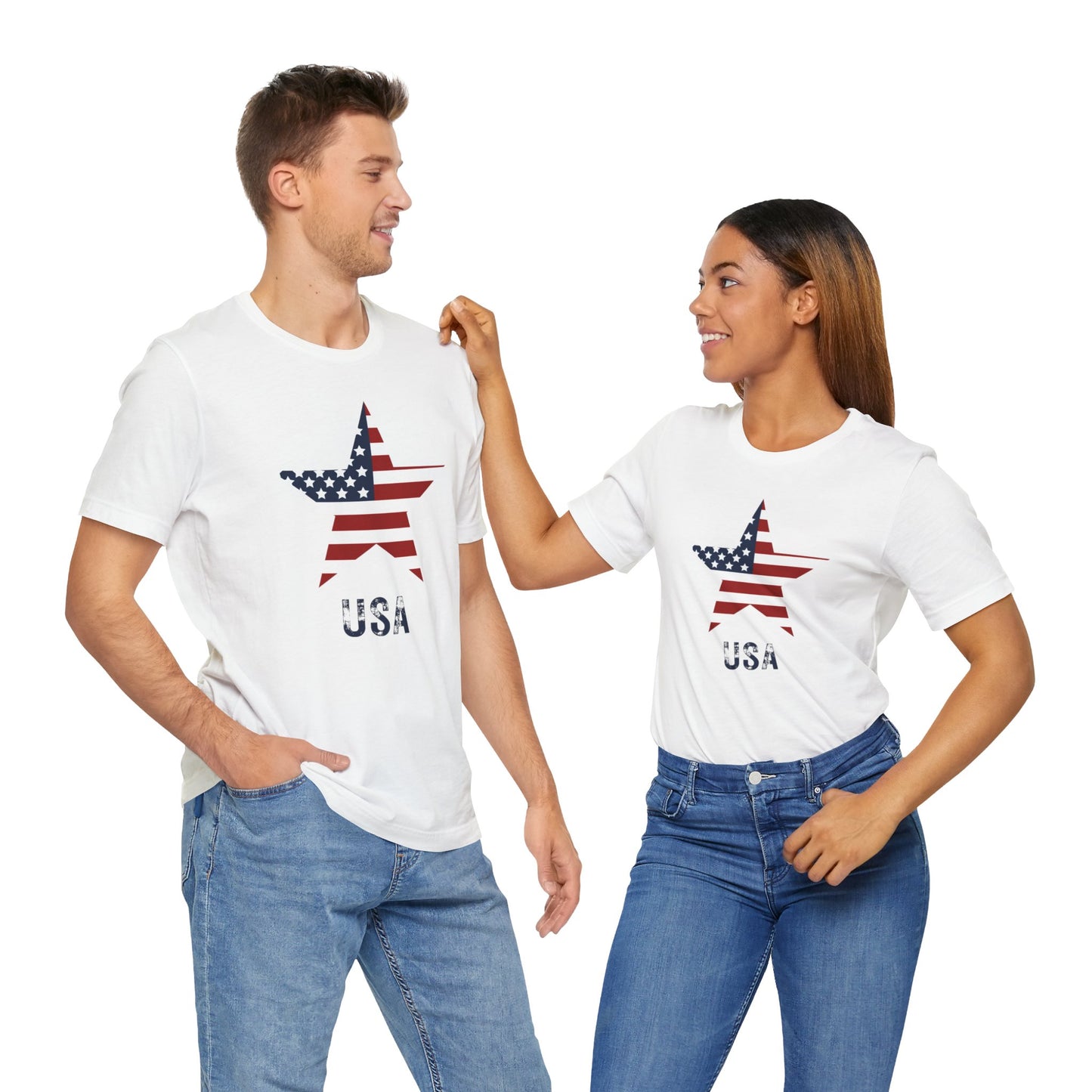 Star Flag T-Shirt | Unisex | Americana | Patriotic | 4th of July | USA |