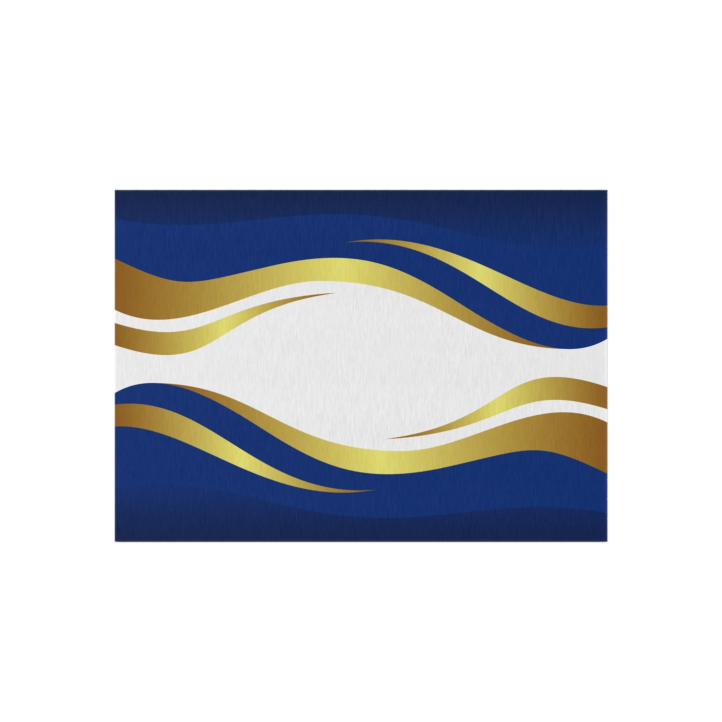 Modern Wave Design Chenille Outdoor Rug No-Skid Backing Cozy Outdoor Beachy Patio Decor Gazebo Rug Pool Area Decor Outdoor Kitchen Carpet