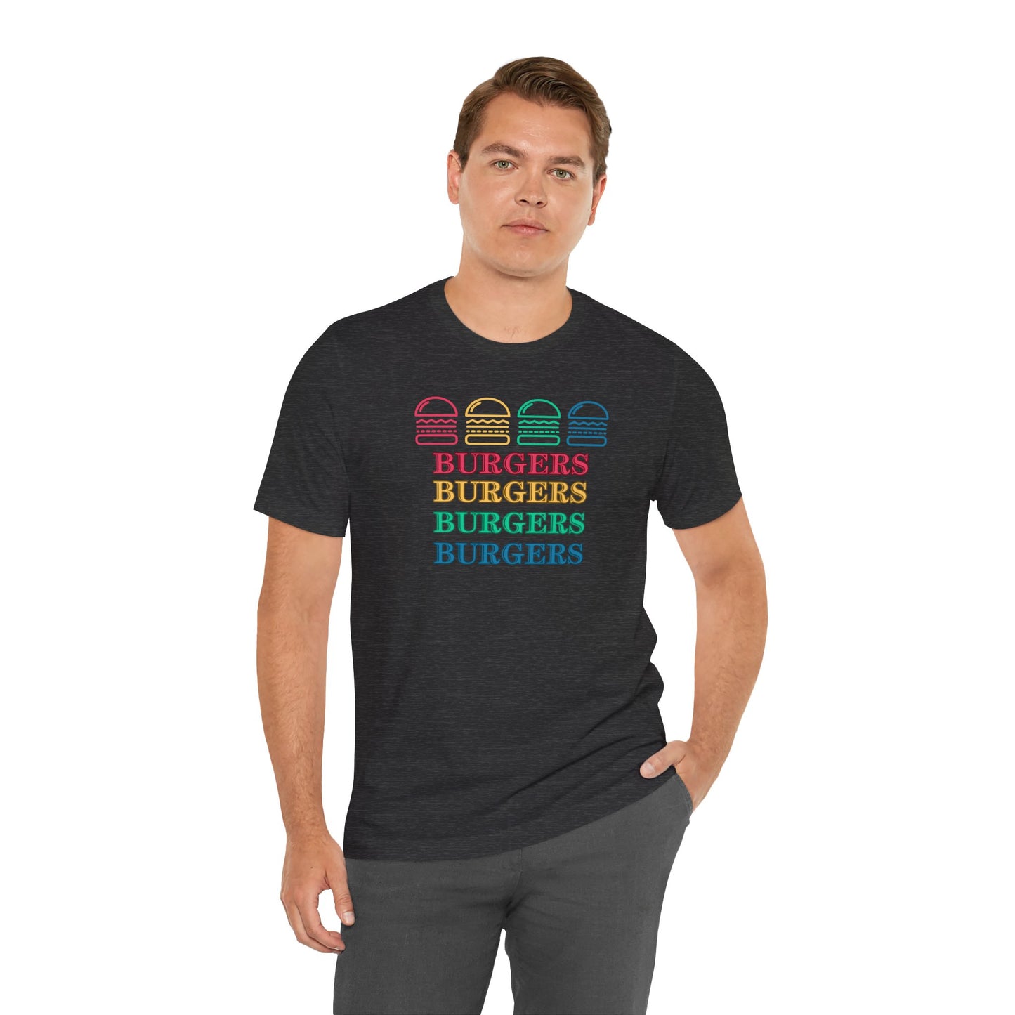 Burgers T-Shirt | Unisex | Funny | Culinary | Foodie | Meat Lovers | Hamburgers | Beef |