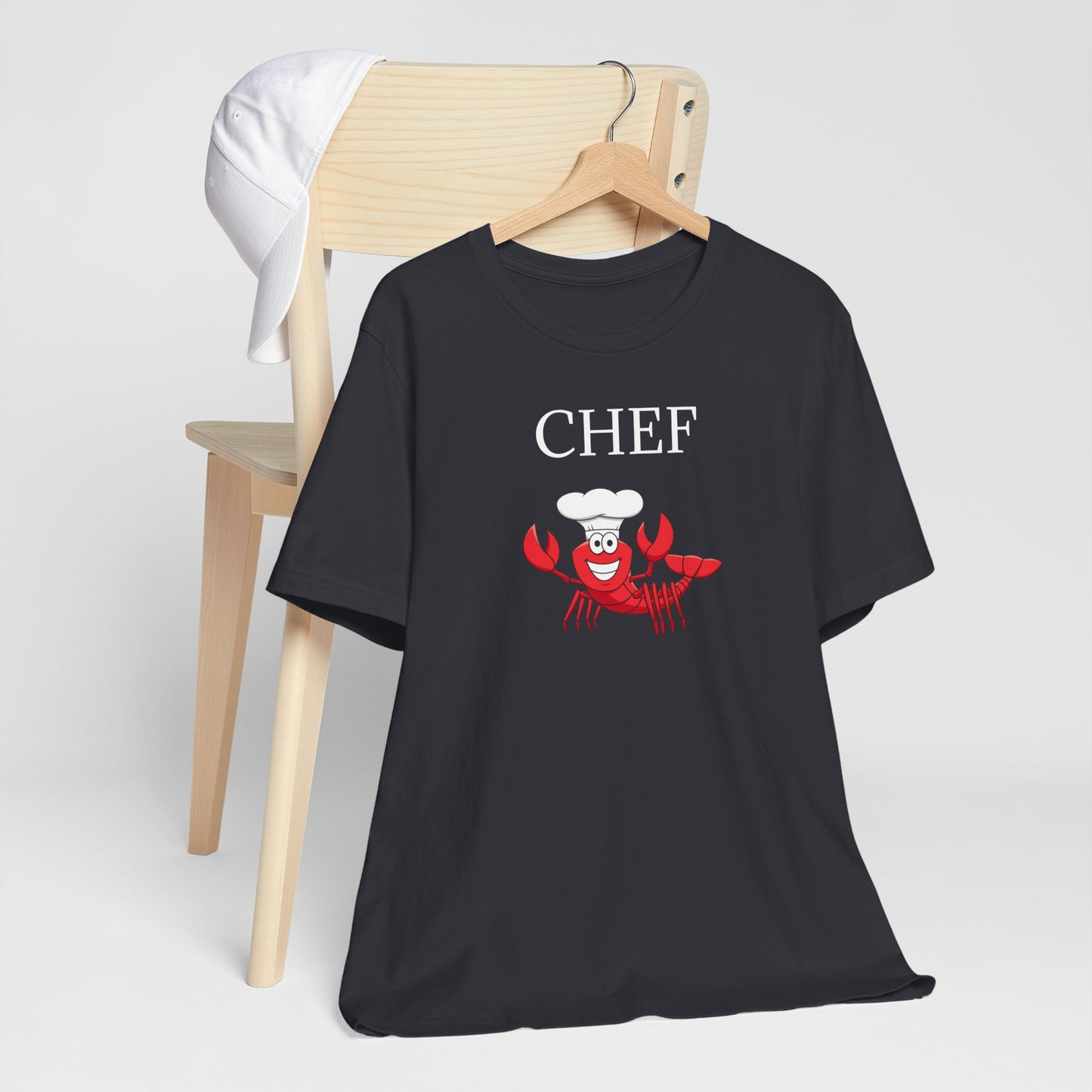 Chef Hat Lobster T-Shirt | Culinary | Foodie | Home Cook | Seafood | Unisex | Funny |