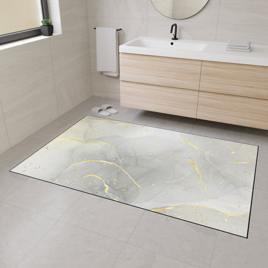 Decorative Heavy Duty Non-Slip Floor Mat Stylish Design Perfect for Entryway Kitchen Décor Garage Rug Coffee Bar Bathroom Floor Door Mat