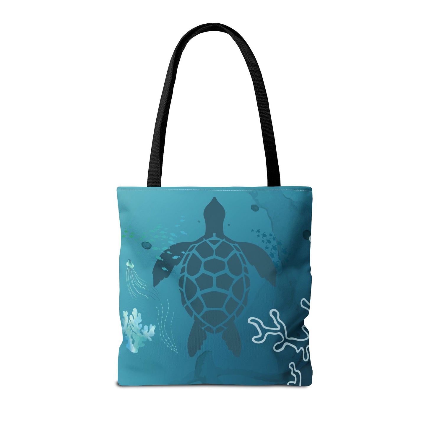 Sea Turtle Tote Bag | Carryall | Grocery Bag | Shopping Bag | Oceanic | Aquatic | Underwater |