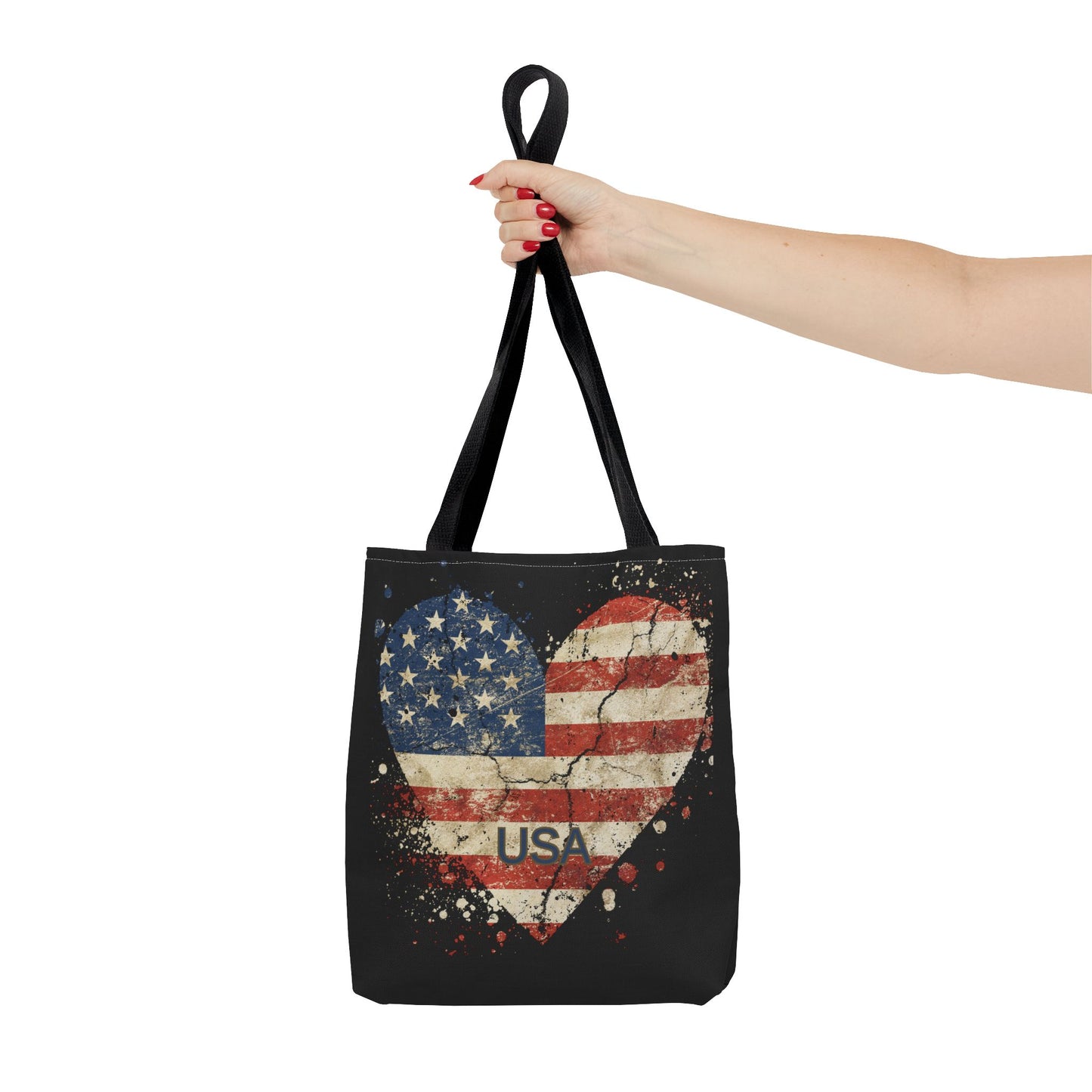 USA Flag Tote Bag | Carryall | Patriotic | American | United States | US Flag |