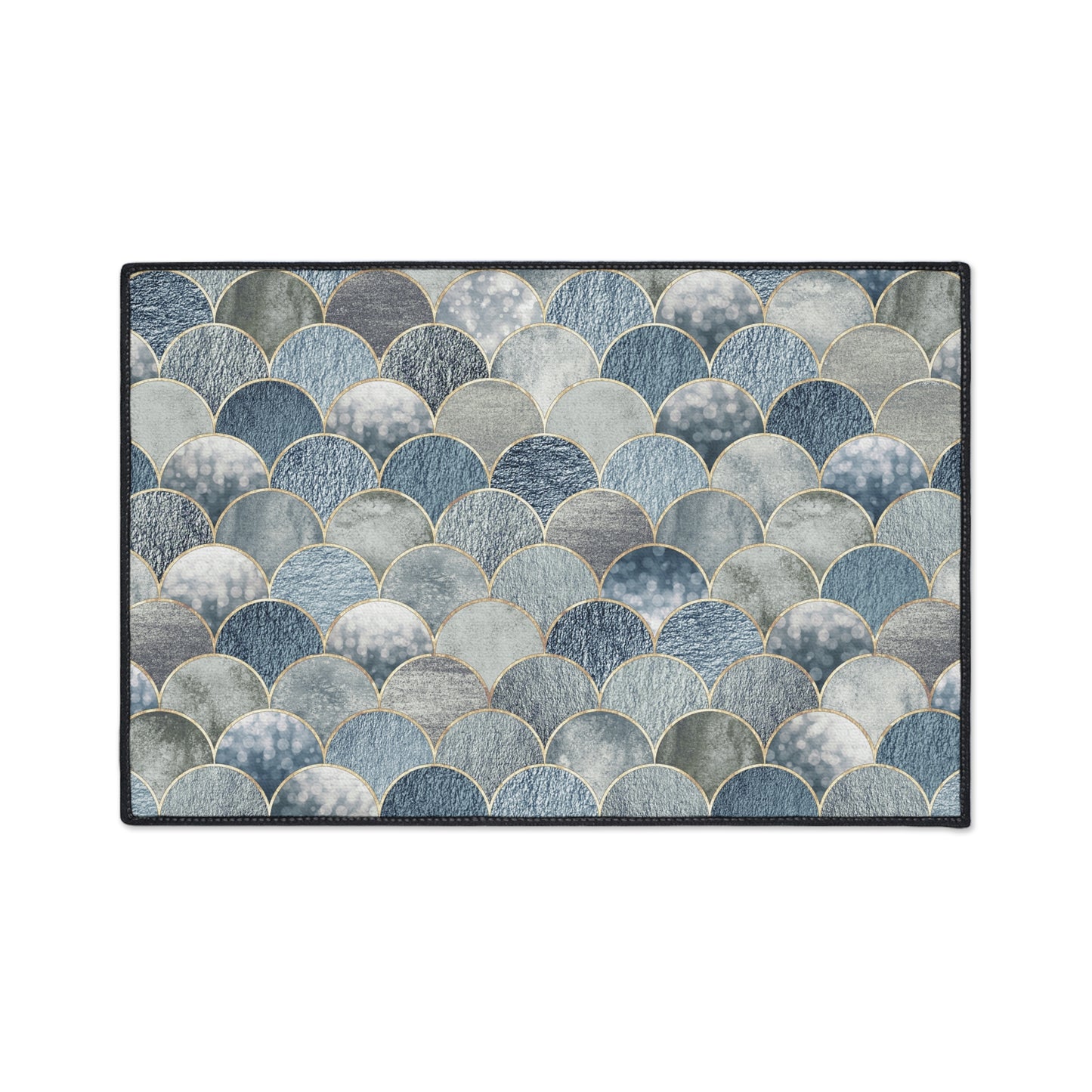 Decorative Heavy Duty Non-Slip Floor Mat Stylish Design Perfect for Entryway Kitchen Décor Garage Rug Coffee Bar Bathroom Floor Door Mat