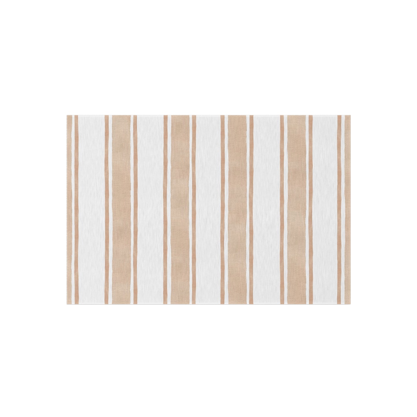 Striped Chenille Outdoor Rug with No-Skid Backing Cozy Outdoor Carpet Patio Decor Gazebo Rug Pool Area Decor Outdoor Kitchen Carpet
