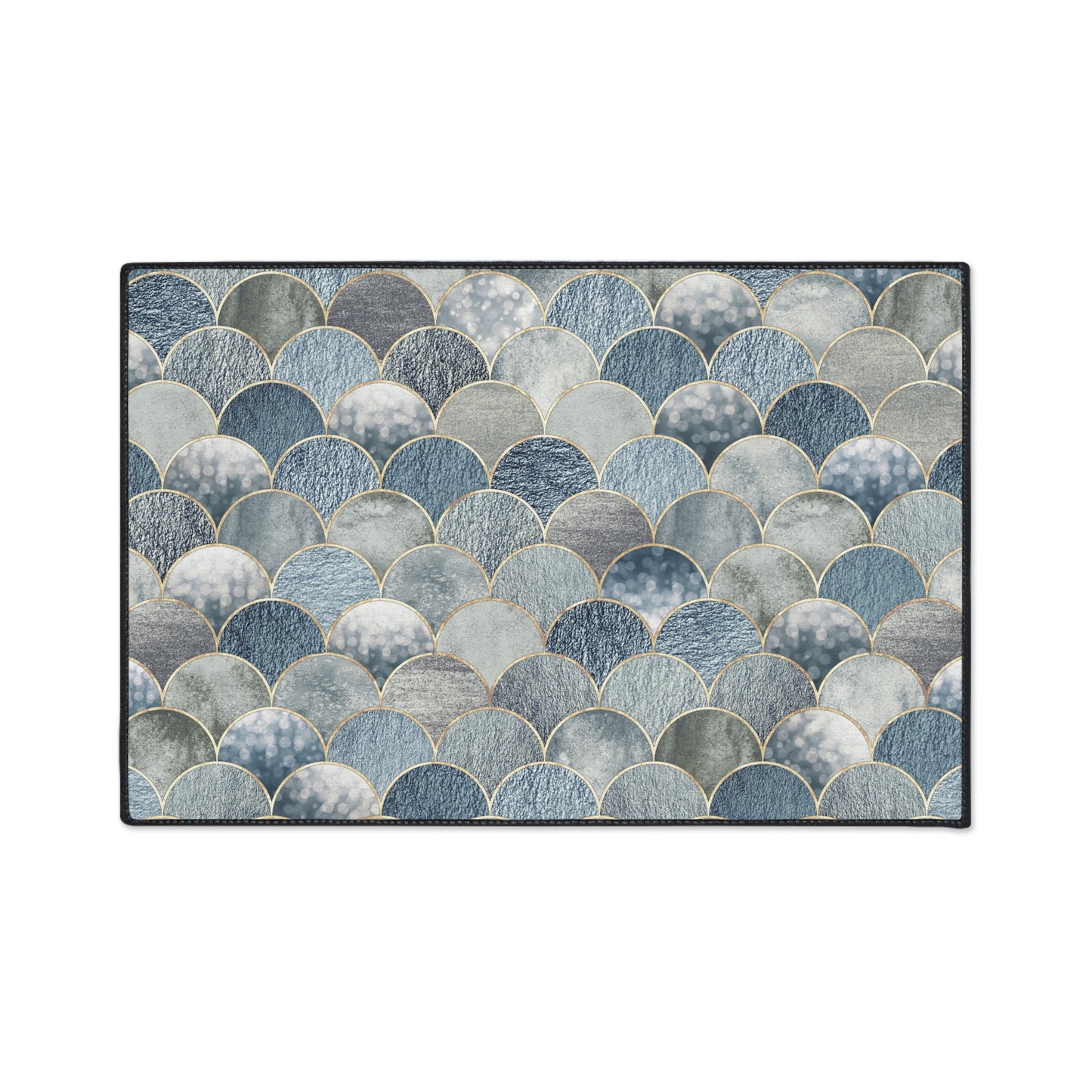 Decorative Heavy Duty Non-Slip Floor Mat Stylish Design Perfect for Entryway Kitchen Décor Garage Rug Coffee Bar Bathroom Floor Door Mat