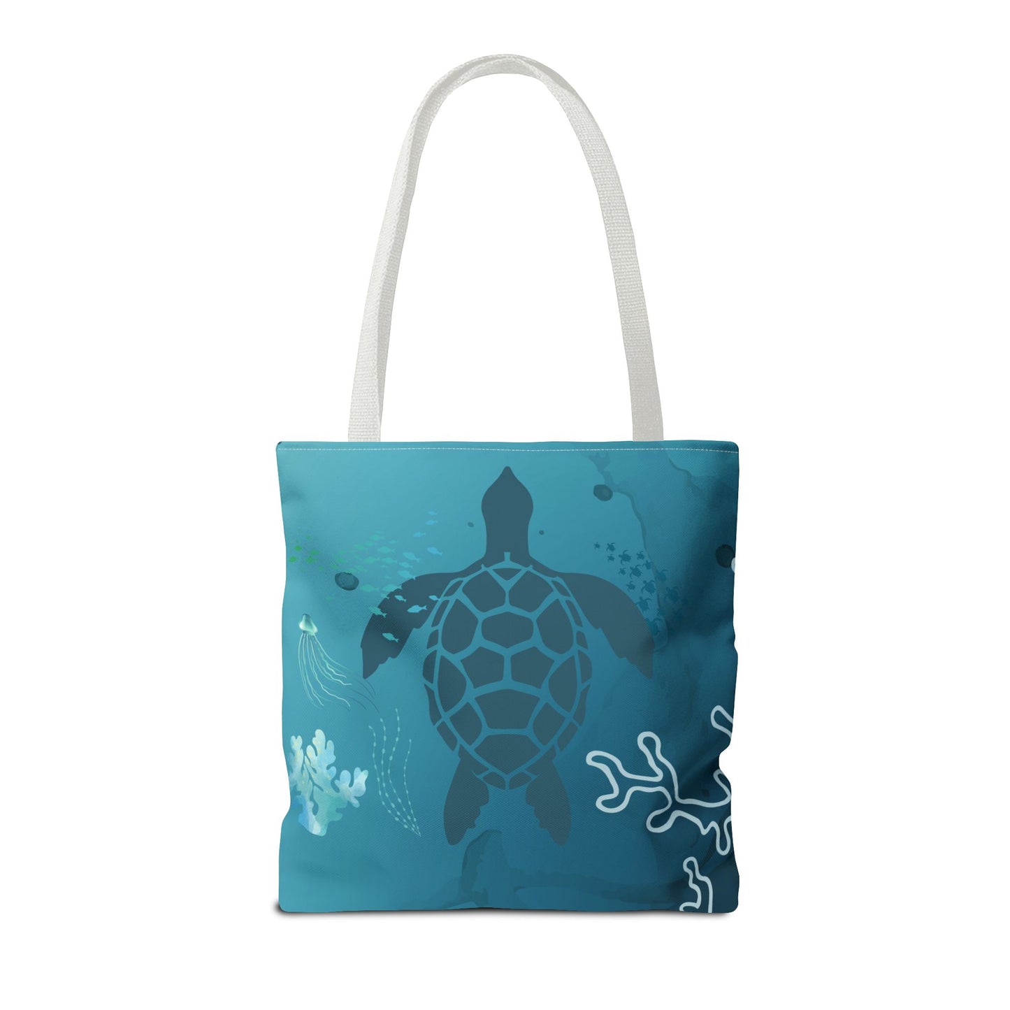 Sea Turtle Tote Bag | Carryall | Grocery Bag | Shopping Bag | Oceanic | Aquatic | Underwater |