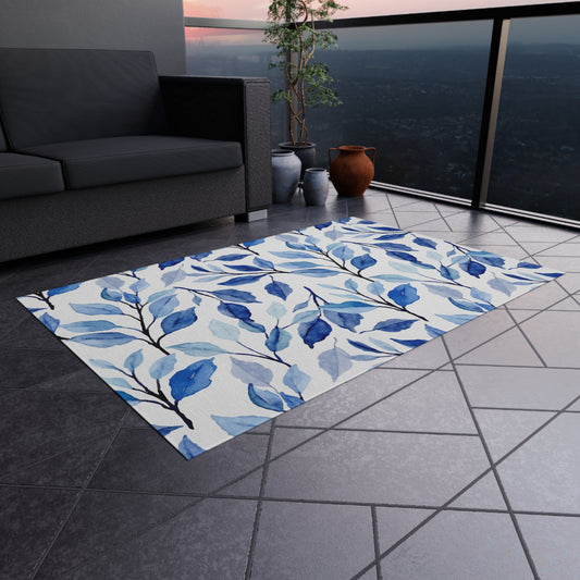 Chenille Outdoor Rug with No-Skid Backing Cozy Outdoor Carpet Patio Decor Gazebo Rug Pool Area Decor Outdoor Kitchen Carpet