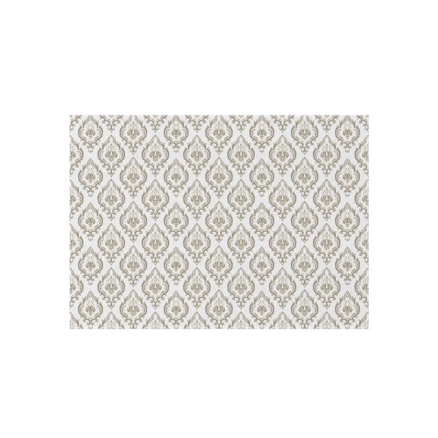 Chenille Print Pattern Outdoor Rug with No-Skid Backing Cozy Outdoor Carpet Patio Decor Gazebo Rug Pool Area Decor Outdoor Kitchen Carpet