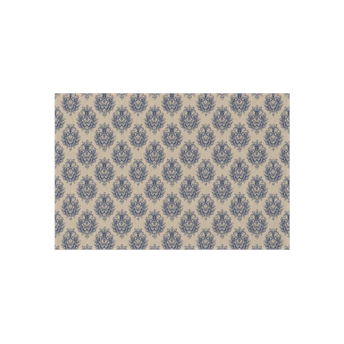 Chenille Print Pattern Outdoor Rug with No-Skid Backing Cozy Outdoor Carpet Patio Decor Gazebo Rug Pool Area Decor Outdoor Kitchen Carpet