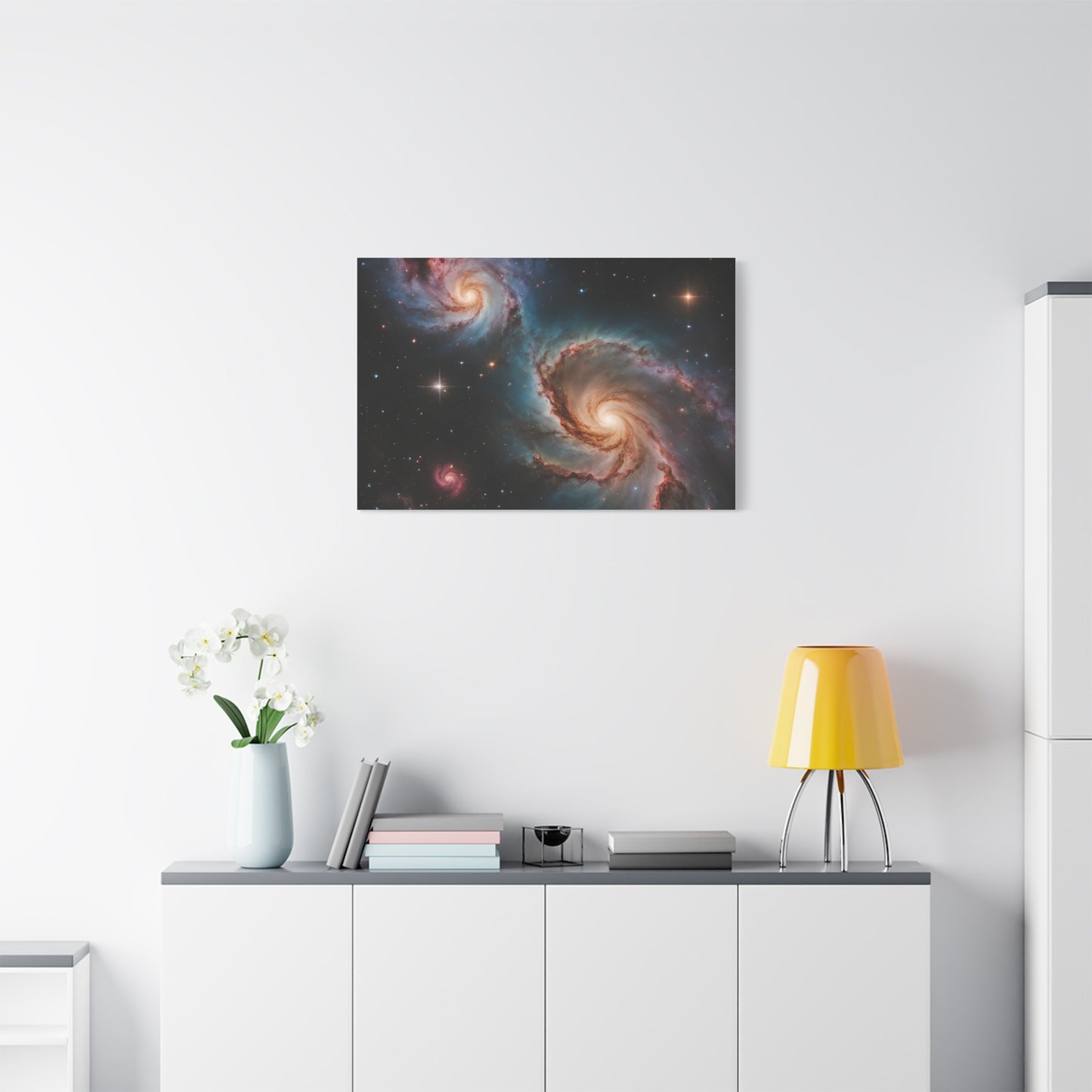 Celestial Print Wall Art | Matte Canvas, Stretched, 1.25" | Outer Space | Night Sky | Starry Night | Sci-fi |