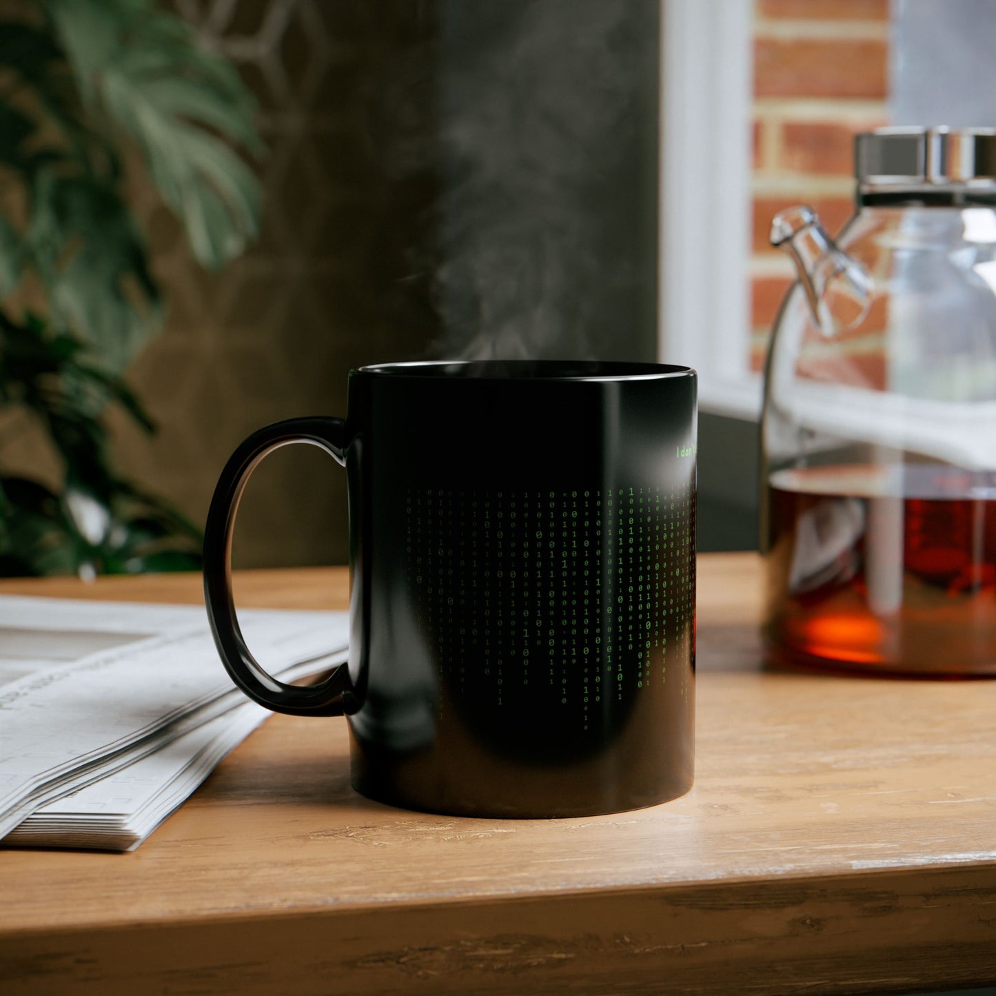 Binary Code Techie Mug Computer Nerd Gift Hacker Gift Computer Matrix Programmer Gift