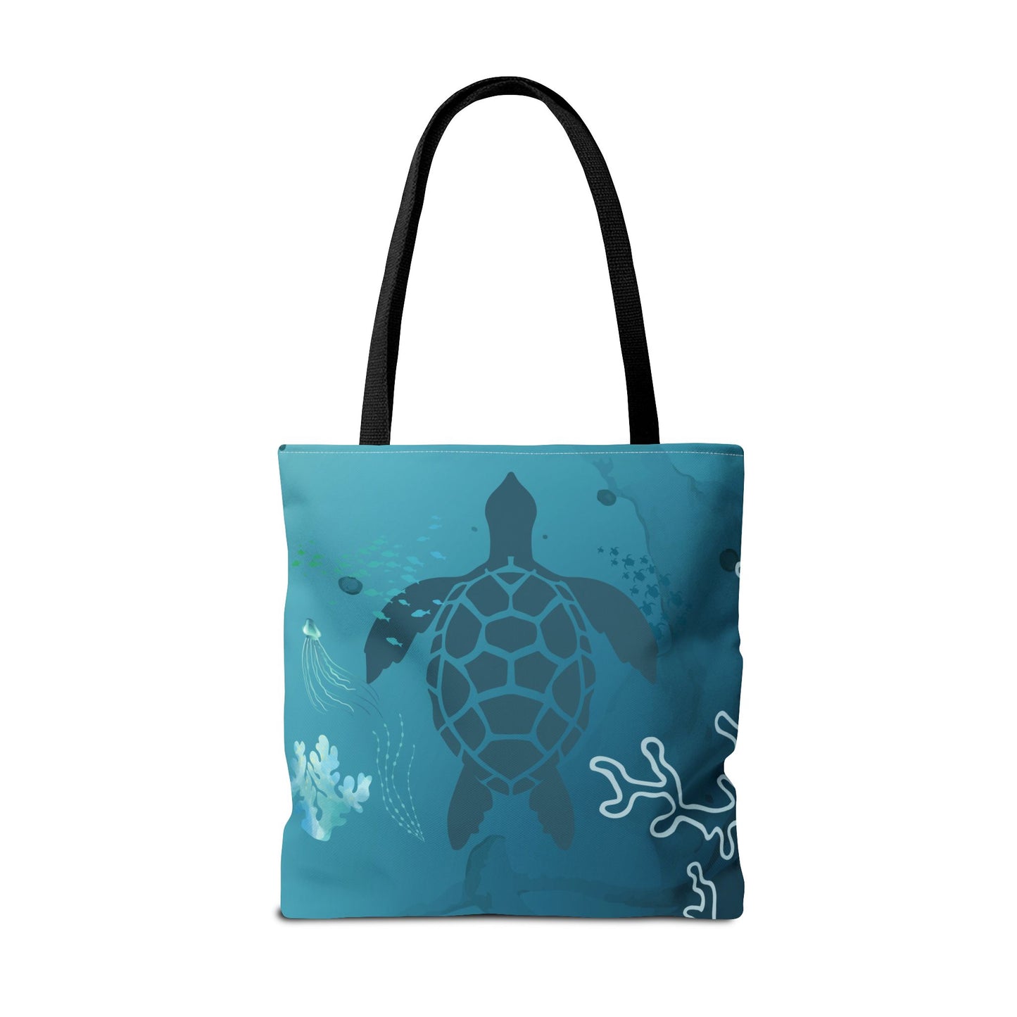 Sea Turtle Tote Bag | Carryall | Grocery Bag | Shopping Bag | Oceanic | Aquatic | Underwater |