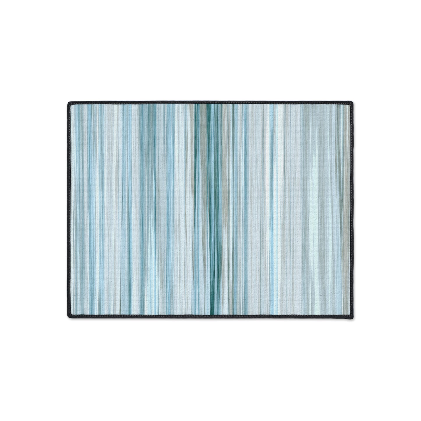 Decorative Heavy Duty Non-Slip Floor Mat Stylish Design Perfect for Entryway Kitchen Décor Beachy Rug Striped Bathroom Floor Door Mat