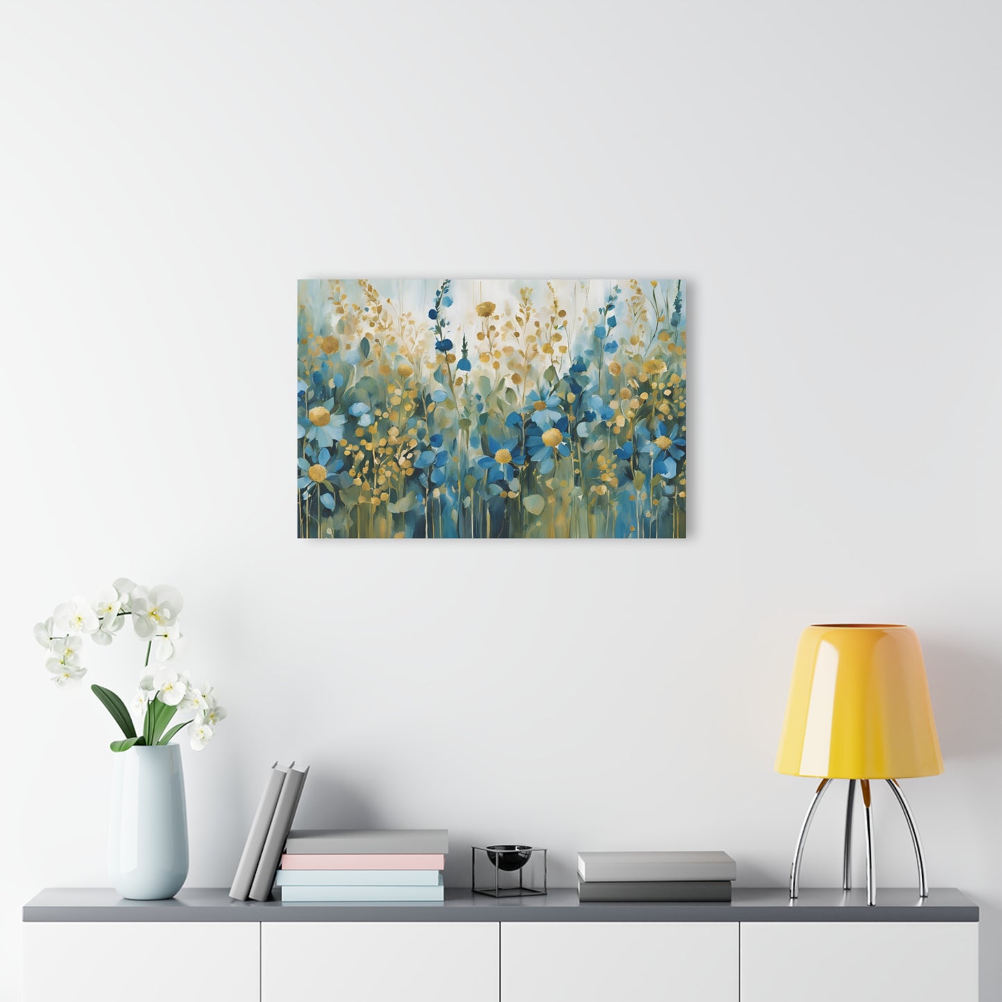 Large Floral Design Acrylic Print with French Cleat Nature Lover Wall Art Flower Lover Gift Outdoors Artwork Modern Garden Home Decor