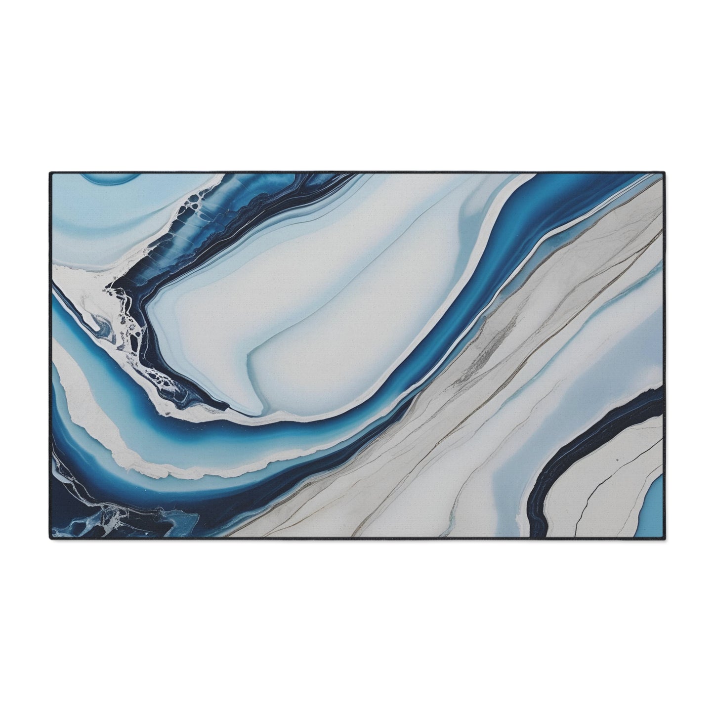 Decorative Heavy Duty Non-Slip Floor Mat Stylish Design Perfect for Entryway Kitchen Décor Garage Rug Coffee Bar Bathroom Floor Door Mat