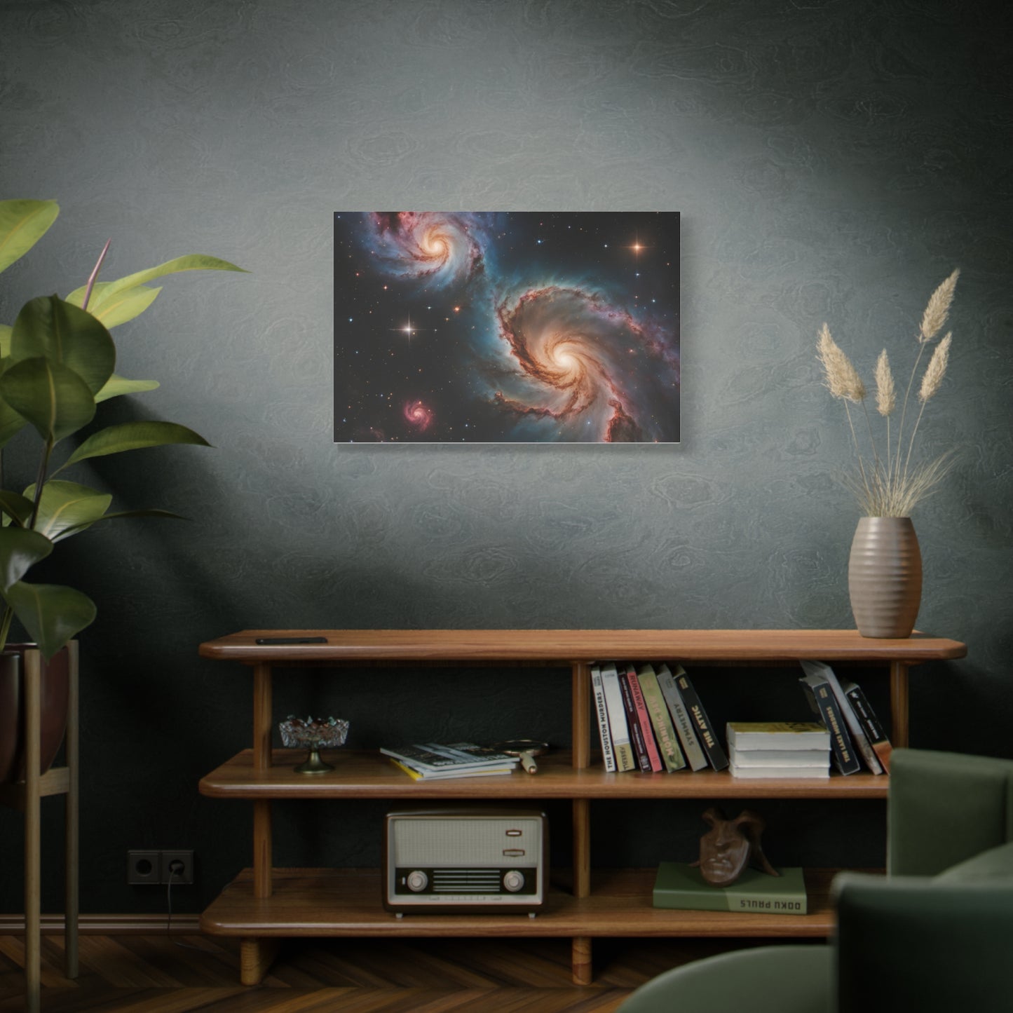 Celestial Print Wall Art | Matte Canvas, Stretched, 1.25" | Outer Space | Night Sky | Starry Night | Sci-fi |