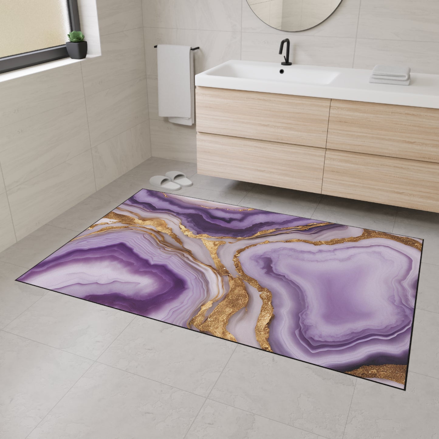 Decorative Heavy Duty Non-Slip Floor Mat Stylish Design Perfect for Entryway Kitchen Décor Garage Rug Coffee Bar Bathroom Floor Door Mat