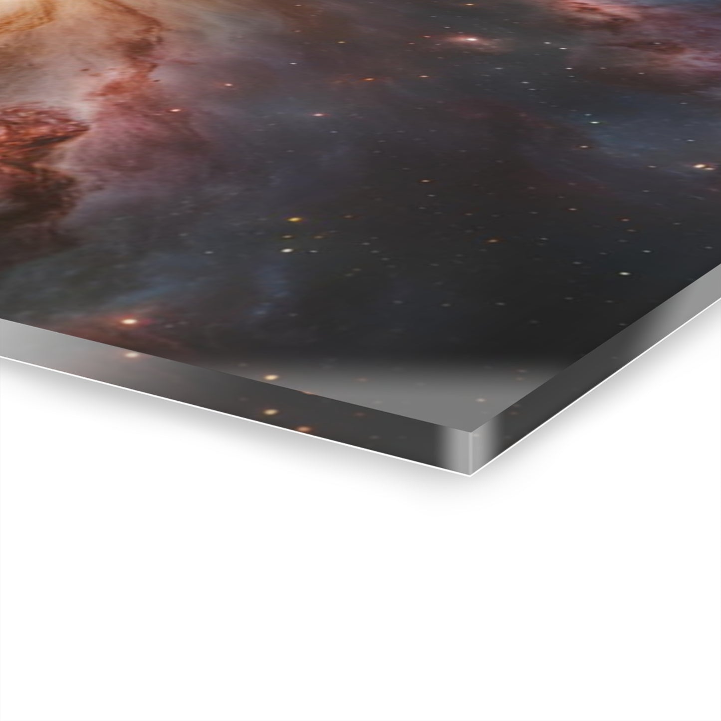 Large Celestial Cosmic Galaxy Acrylic Print with French Cleat Nature Wall Art Sci-Fi Space Traveler Artwork Modern Outerspace Home Decor