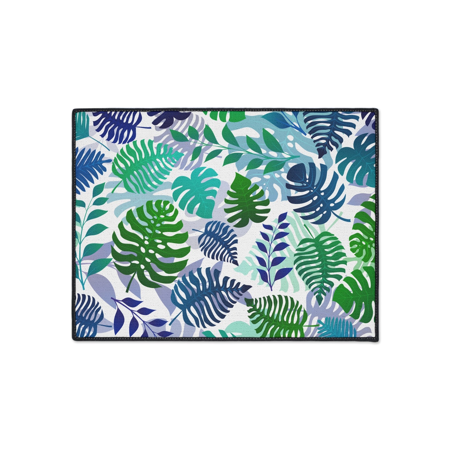 Decorative Heavy Duty Non-Slip Floor Mat Stylish Design Perfect for Entryway Kitchen Décor Beachy Hawaiian Rug Tropical Bathroom Floor