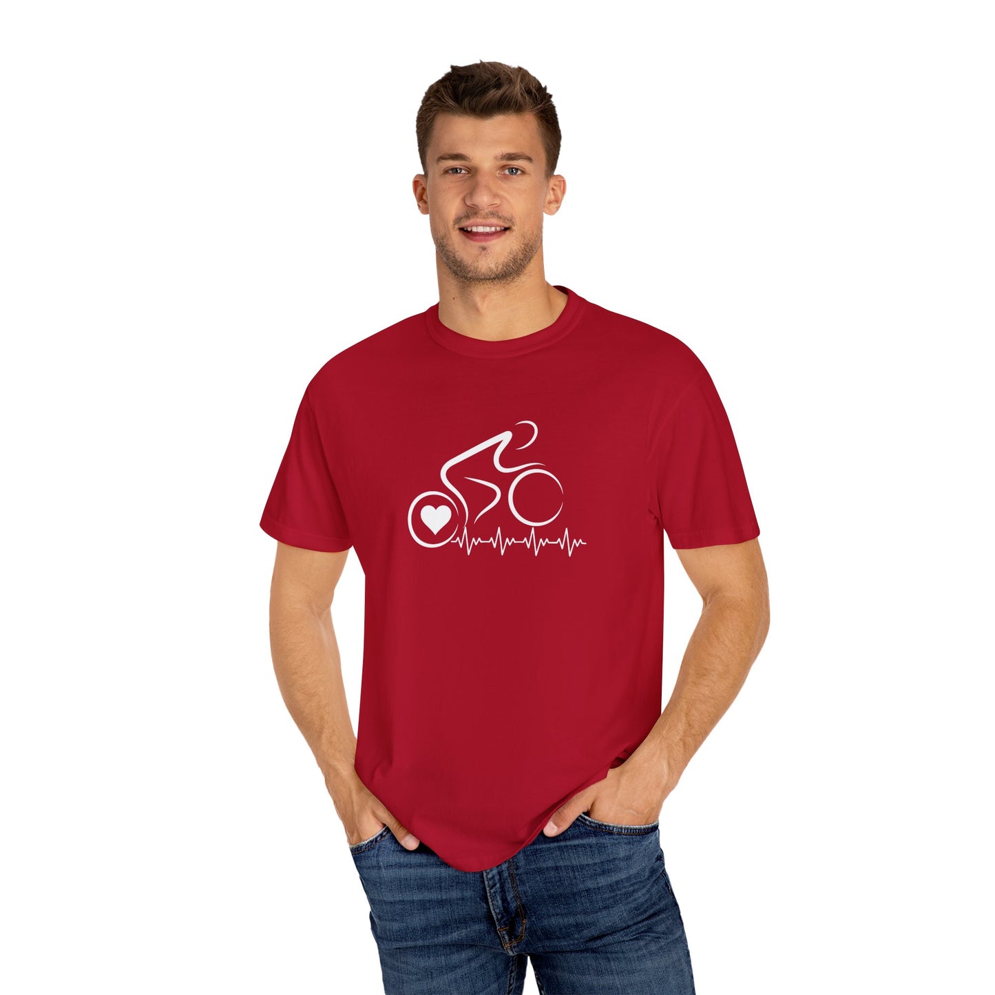 Bicycle Cycling Biking Shirt Funny Shirt Cycling Gift Cyclist Shirt Bicycle Lover Gift Unisex Comfort Colors Relaxed Fit Garment-Dyed Tee