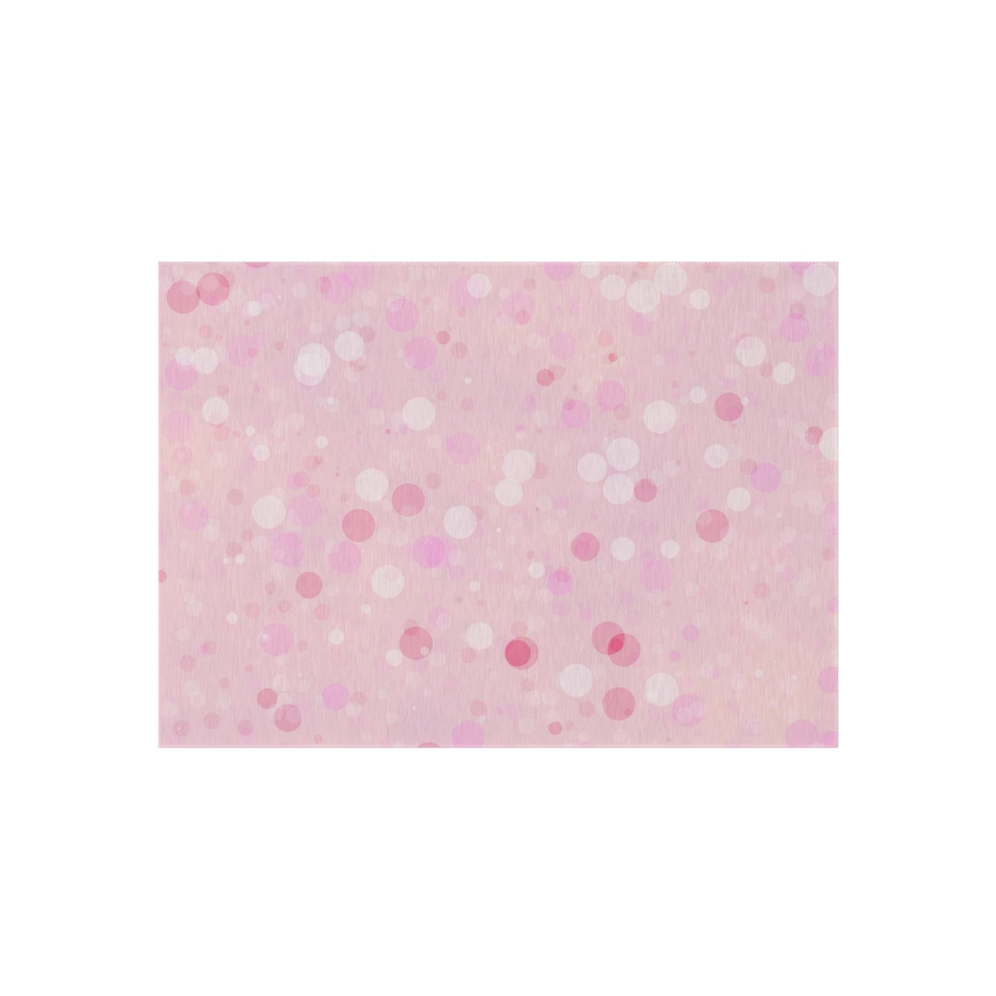 Pink Chenille Outdoor Rug with No-Skid Backing Cozy Outdoor Carpet Patio Decor Gazebo Rug Pool Area Decor Outdoor Kitchen Carpet