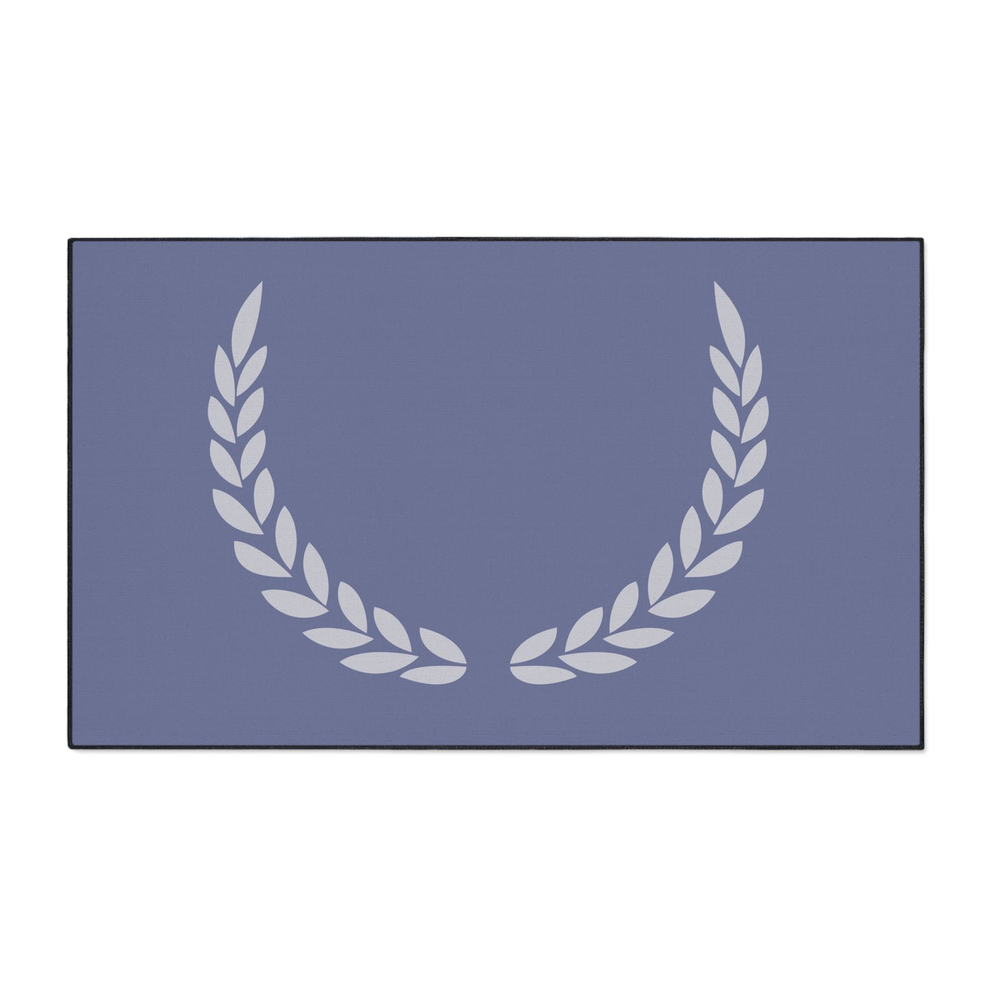 Decorative Heavy Duty Non-Slip Floor Mat Stylish Design Perfect for Entryway Kitchen Décor Grey Leaf Floral Design Rug Bathroom Mat