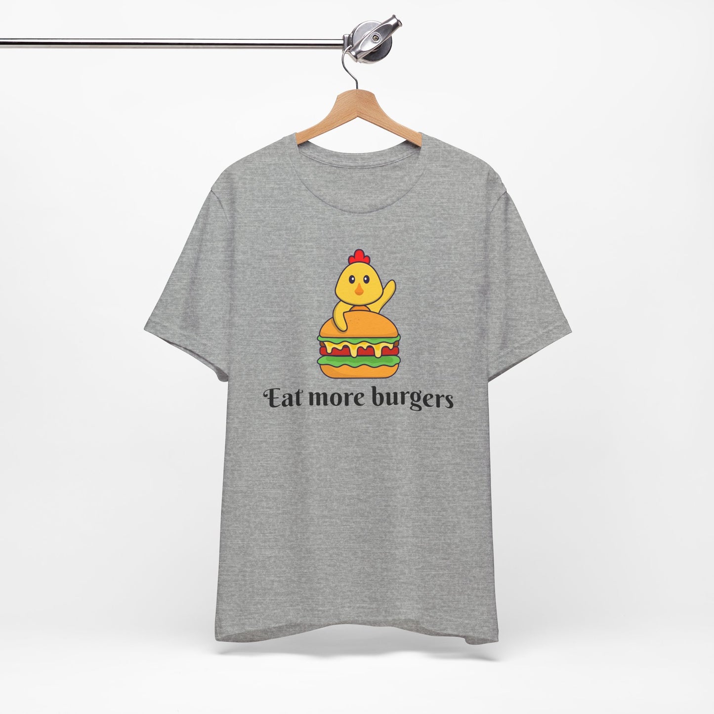 Eat More Burgers T-Shirt | Culinary | Burger Lover | Unisex | Foodie